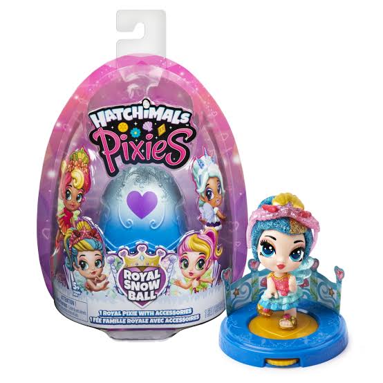 Foto 2 pulgar | Hatchimals Royal Snow Ball Pixies Coleccionables Color Aleatorio