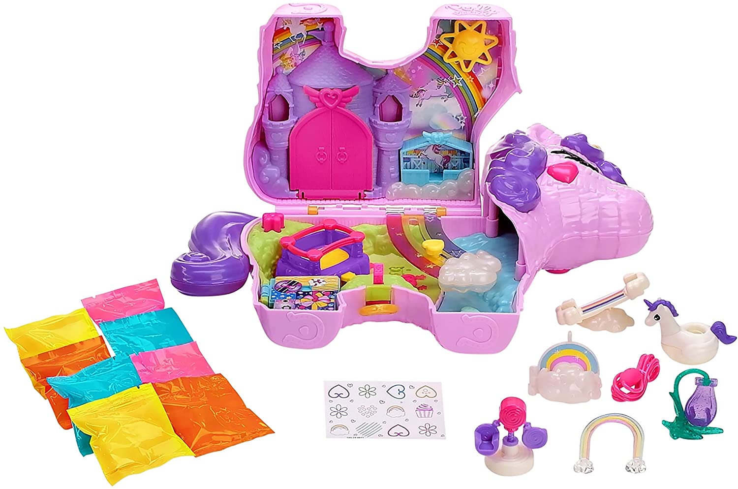 Foto 5 pulgar | Polly Pocket Fiesta del Unicornio Mattel