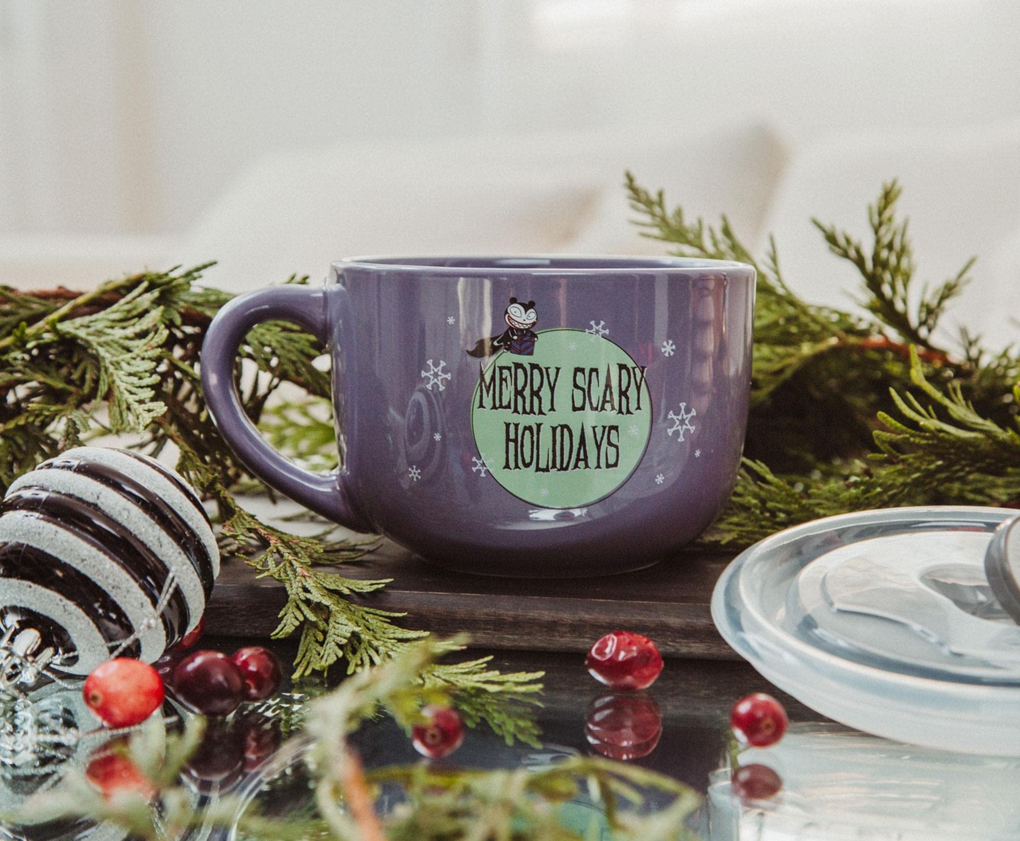 Foto 6 pulgar | Taza Para Sopa Disney The Nightmare Before Christmas, 710 Ml - Venta Internacional.