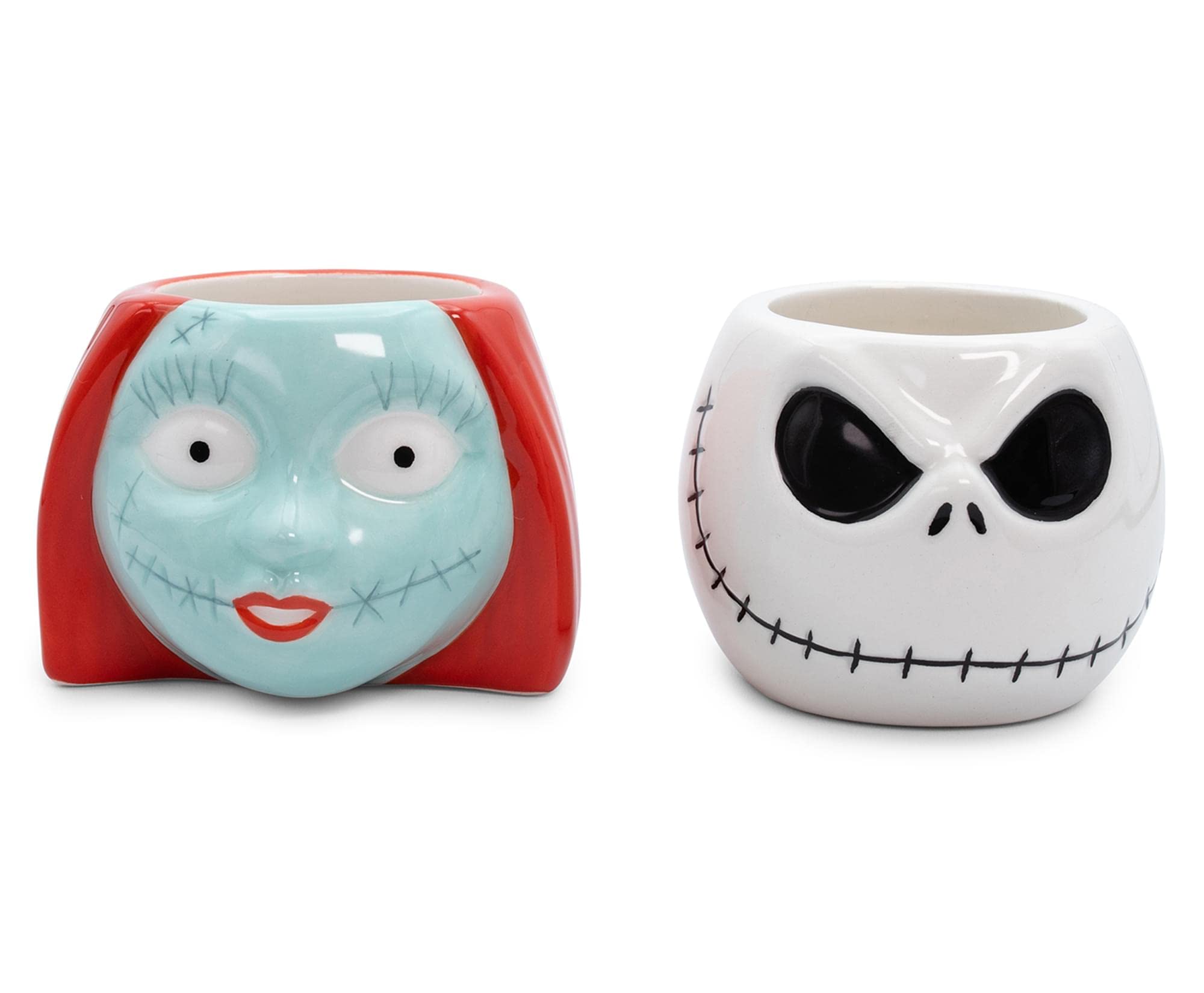 Foto 2 pulgar | Set De Minitazas Disney The Nightmare Before Christmas Jack & Sally - Venta Internacional.
