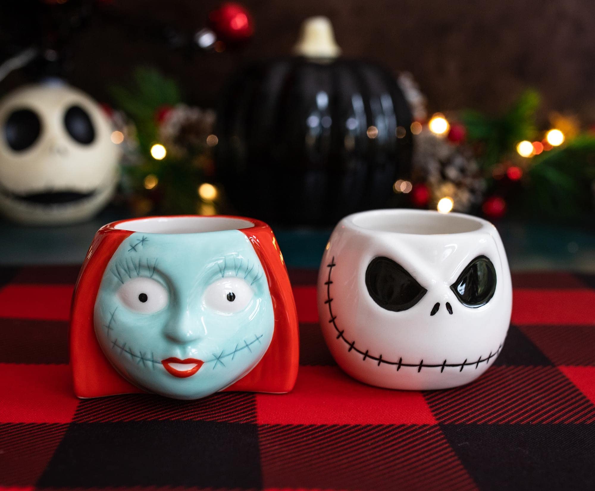 Foto 4 pulgar | Set De Minitazas Disney The Nightmare Before Christmas Jack & Sally - Venta Internacional.