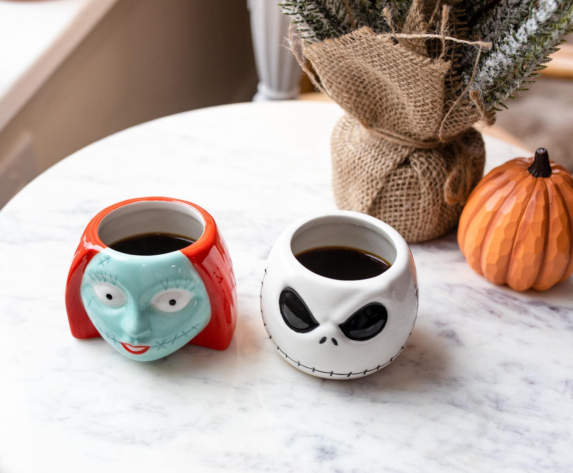 Foto 7 pulgar | Set De Minitazas Disney The Nightmare Before Christmas Jack & Sally - Venta Internacional.