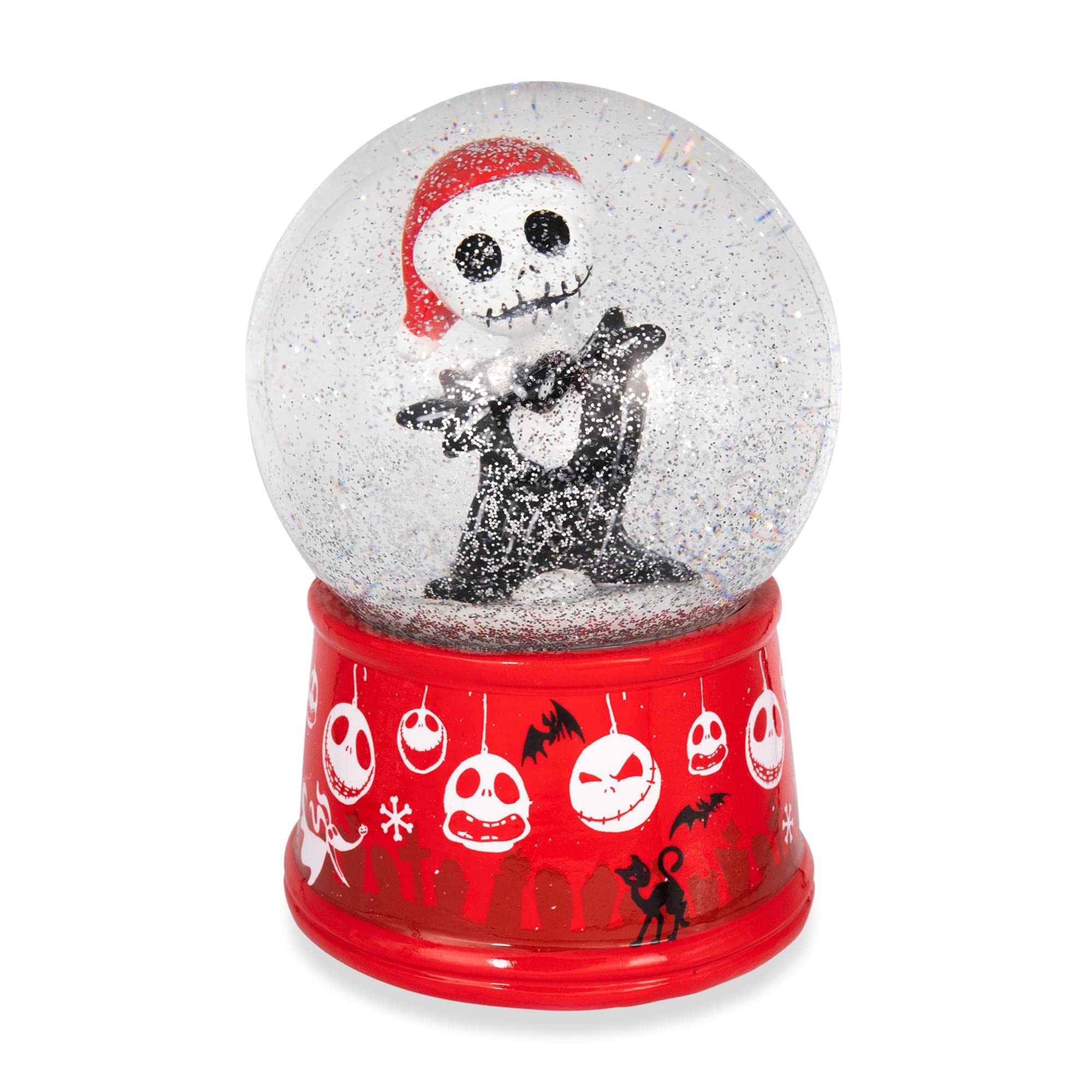 Foto 2 pulgar | Bola De Nieve Silver Buffalo Disney Nightmare Before Christmas - Venta Internacional.
