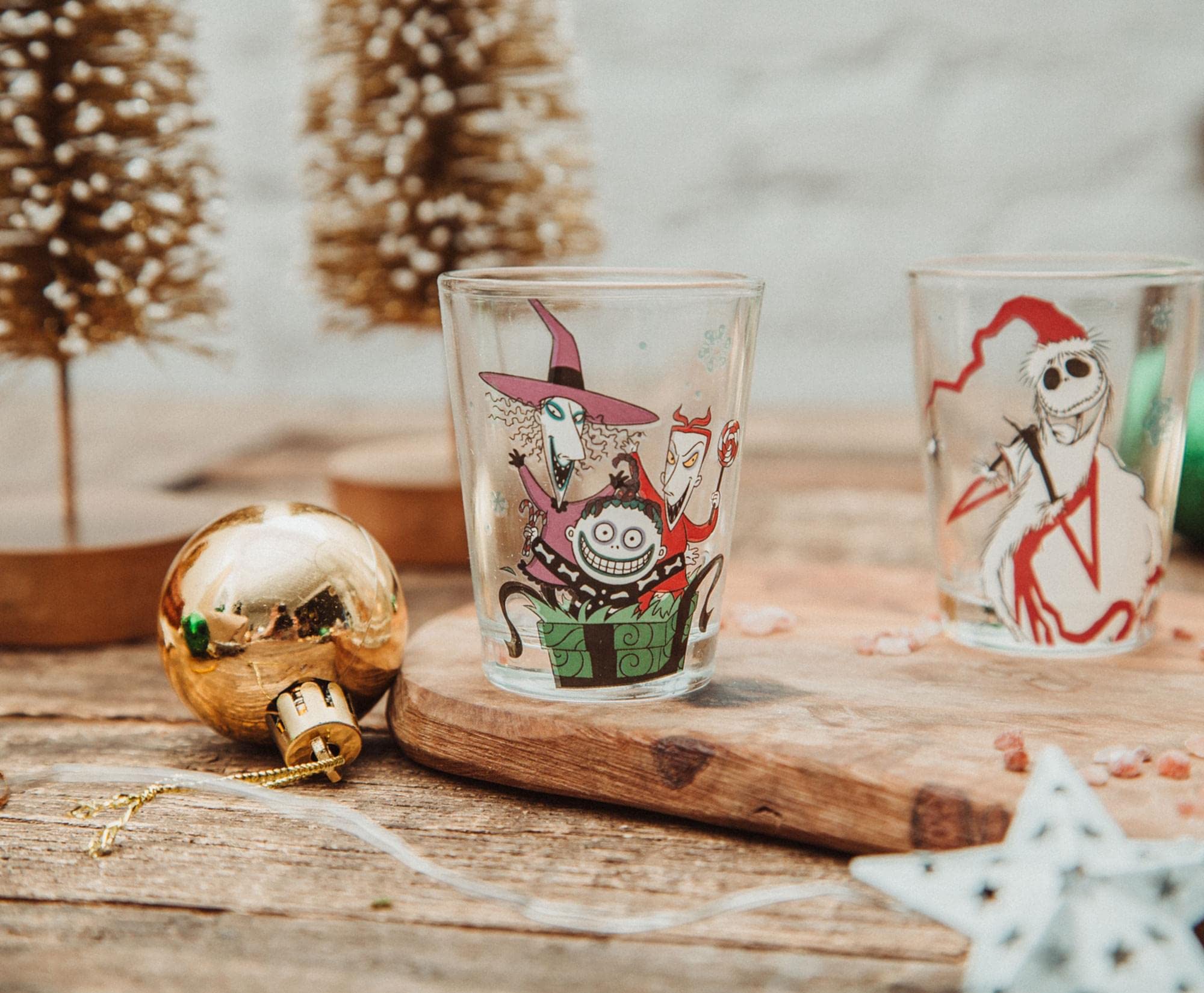 Foto 5 pulgar | Vasos Pequeños Para Tragos De Whisky Disney Nightmare Before Christmas - Venta Internacional.