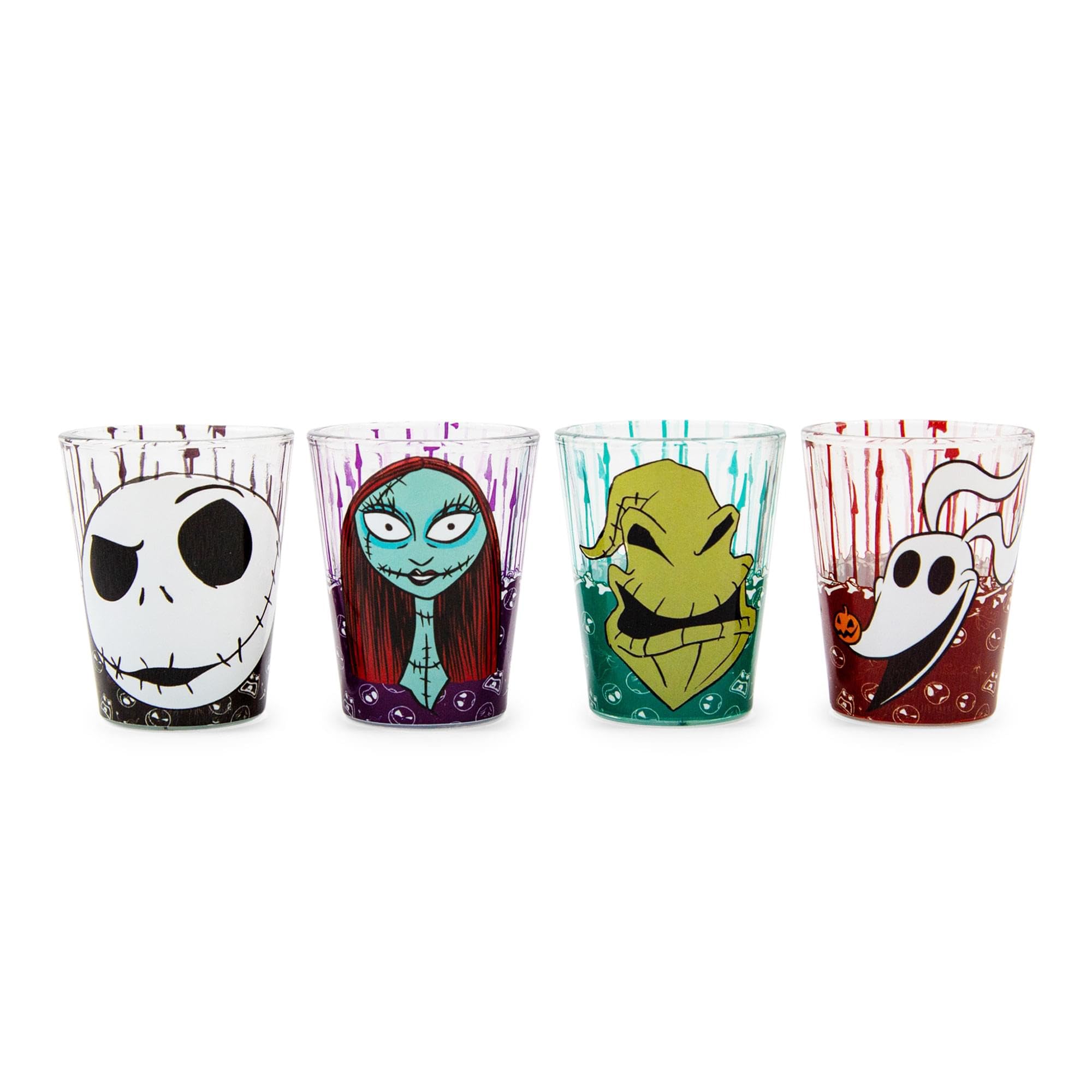 Minivasos De Chupito Plateados Buffalo Disney Nightmare 60 Ml X4 - Venta Internacional.