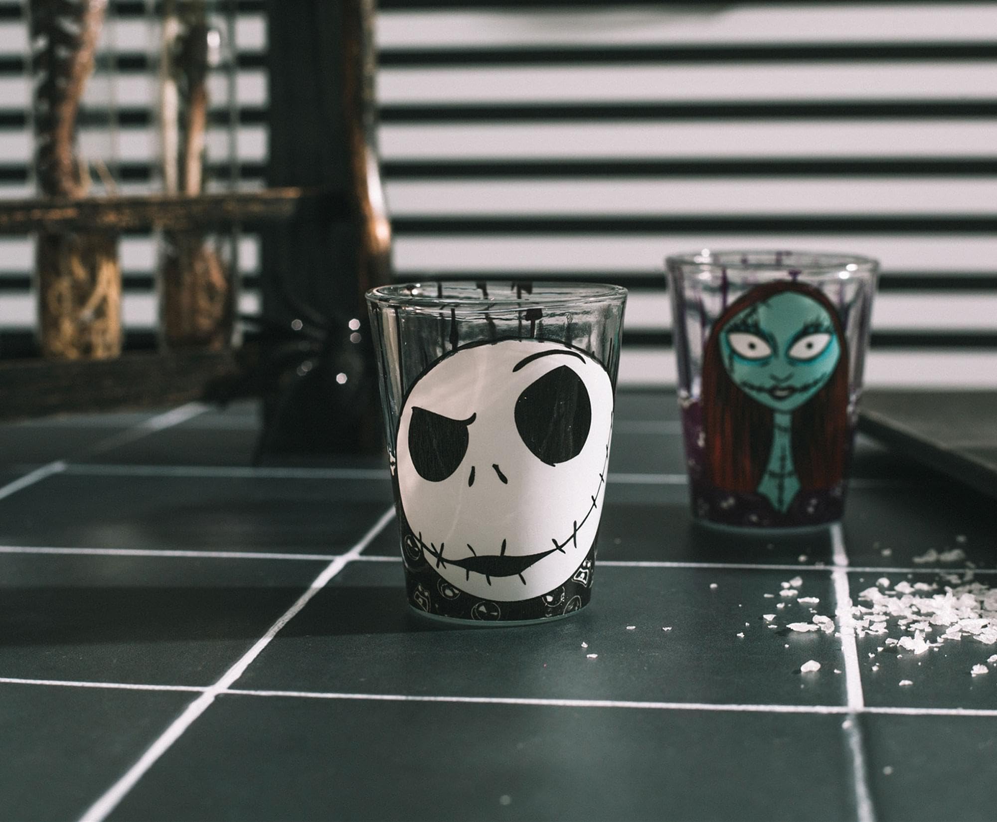 Foto 6 pulgar | Minivasos De Chupito Plateados Buffalo Disney Nightmare 60 Ml X4 - Venta Internacional.