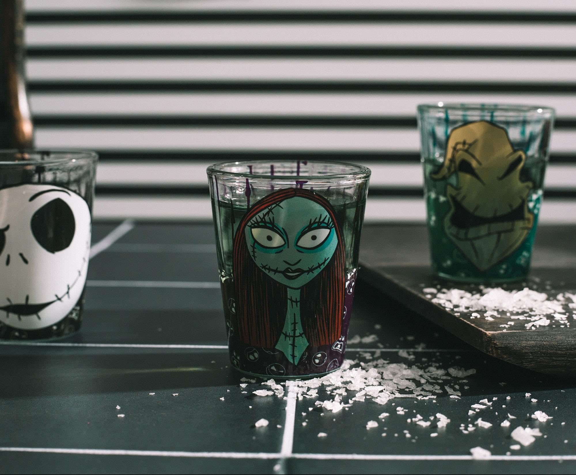 Foto 8 pulgar | Minivasos De Chupito Plateados Buffalo Disney Nightmare 60 Ml X4 - Venta Internacional.