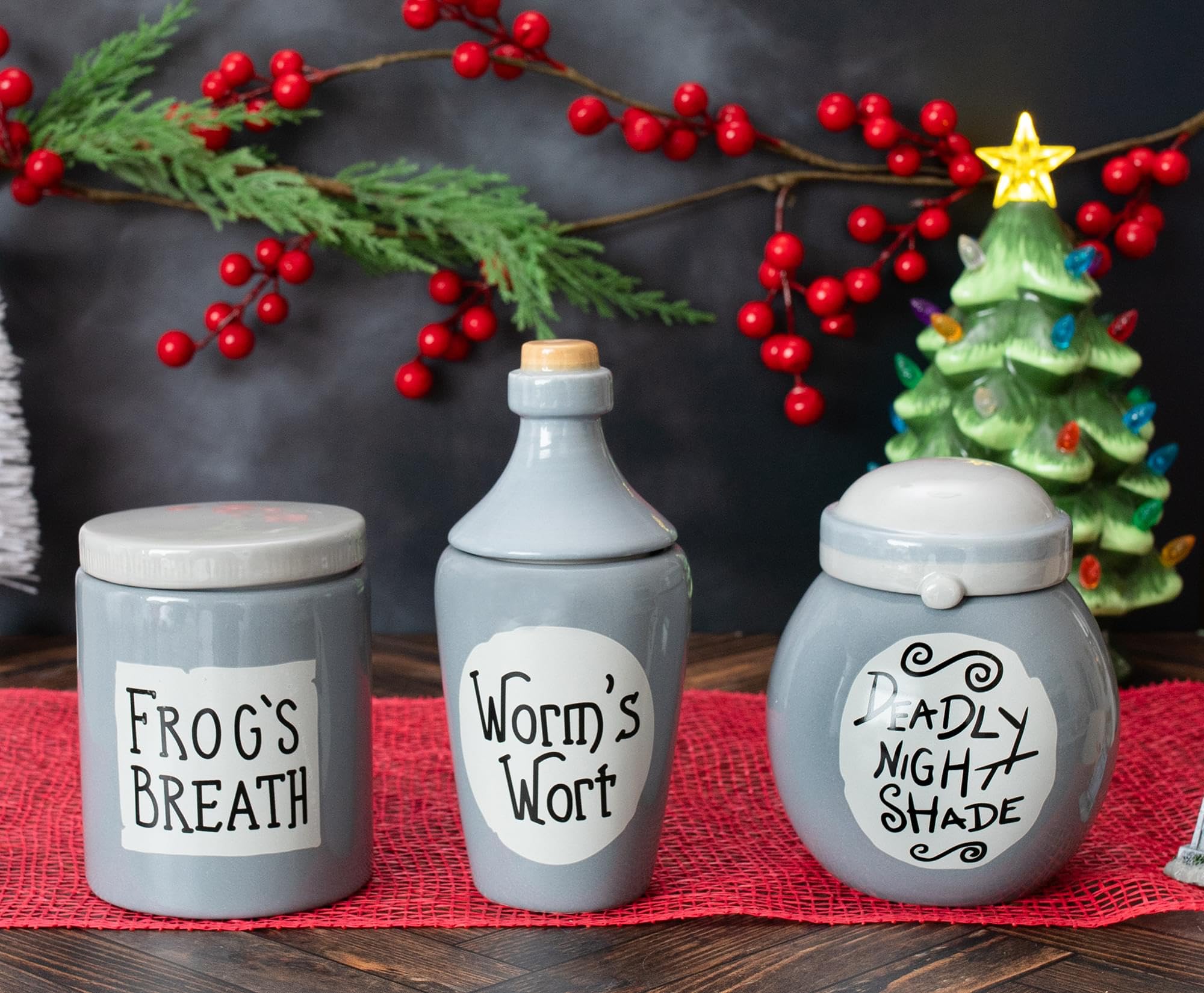 Foto 3 | Set De Tarros De Almacenamiento Disney The Nightmare Before Christmas Sally - Venta Internacional.