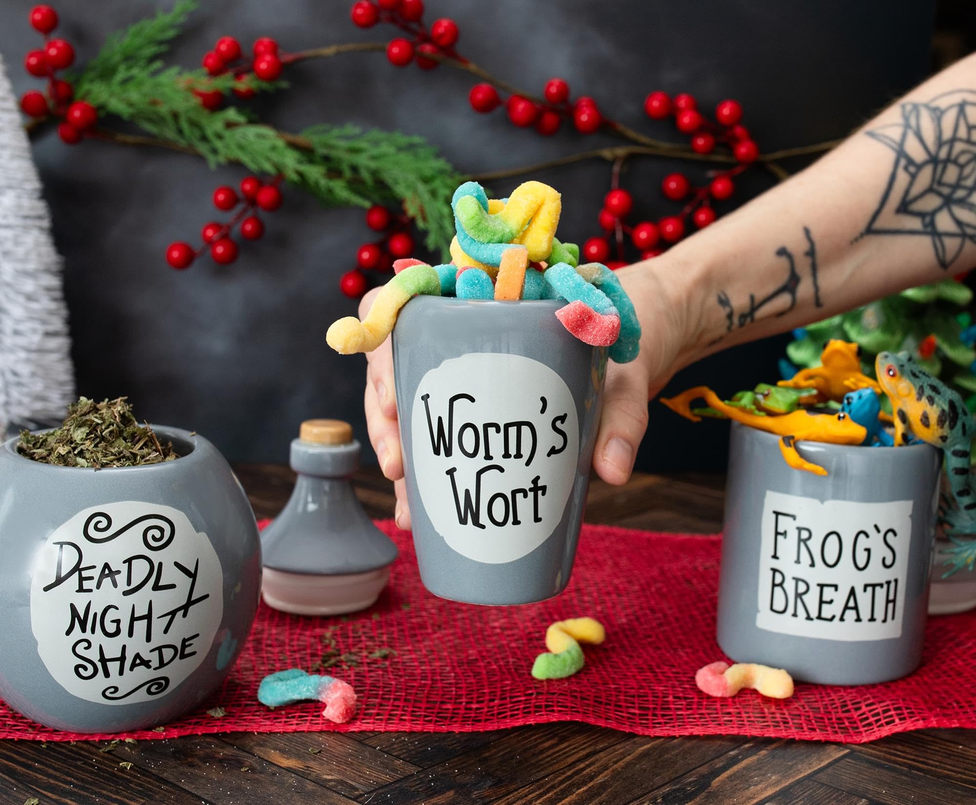 Foto 7 | Set De Tarros De Almacenamiento Disney The Nightmare Before Christmas Sally - Venta Internacional.
