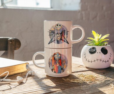 Foto 2 | Tazas Silver Buffalo Disney Nightmare Before Christmas 390 Ml - Venta Internacional.
