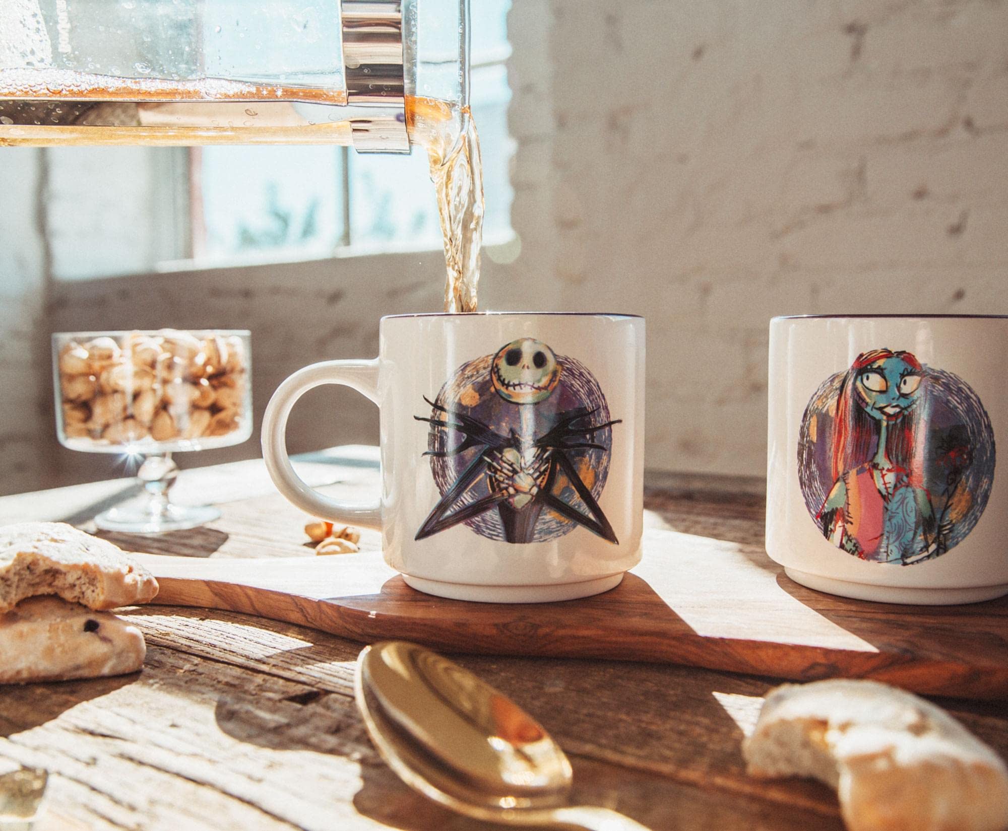 Foto 8 pulgar | Tazas Silver Buffalo Disney Nightmare Before Christmas 390 Ml - Venta Internacional.