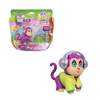 Foto 1 | Figuras Ruz Fashion Pets Wild Cubs (monkey Dj 10 Cm)