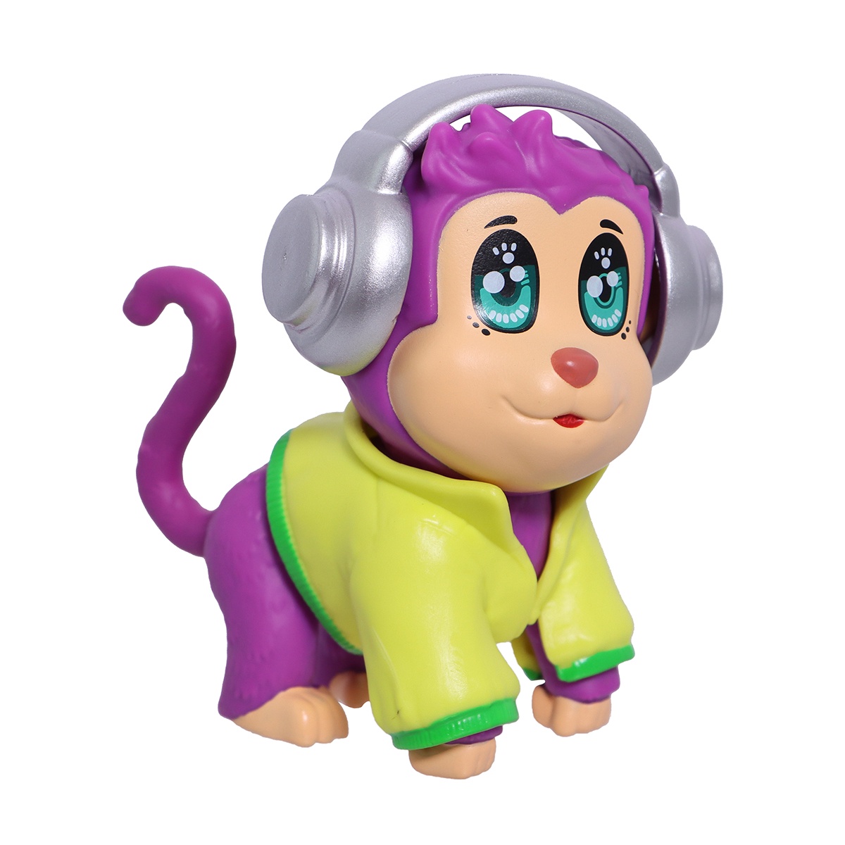 Foto 4 pulgar | Figuras Ruz Fashion Pets Wild Cubs (monkey Dj 10 Cm)