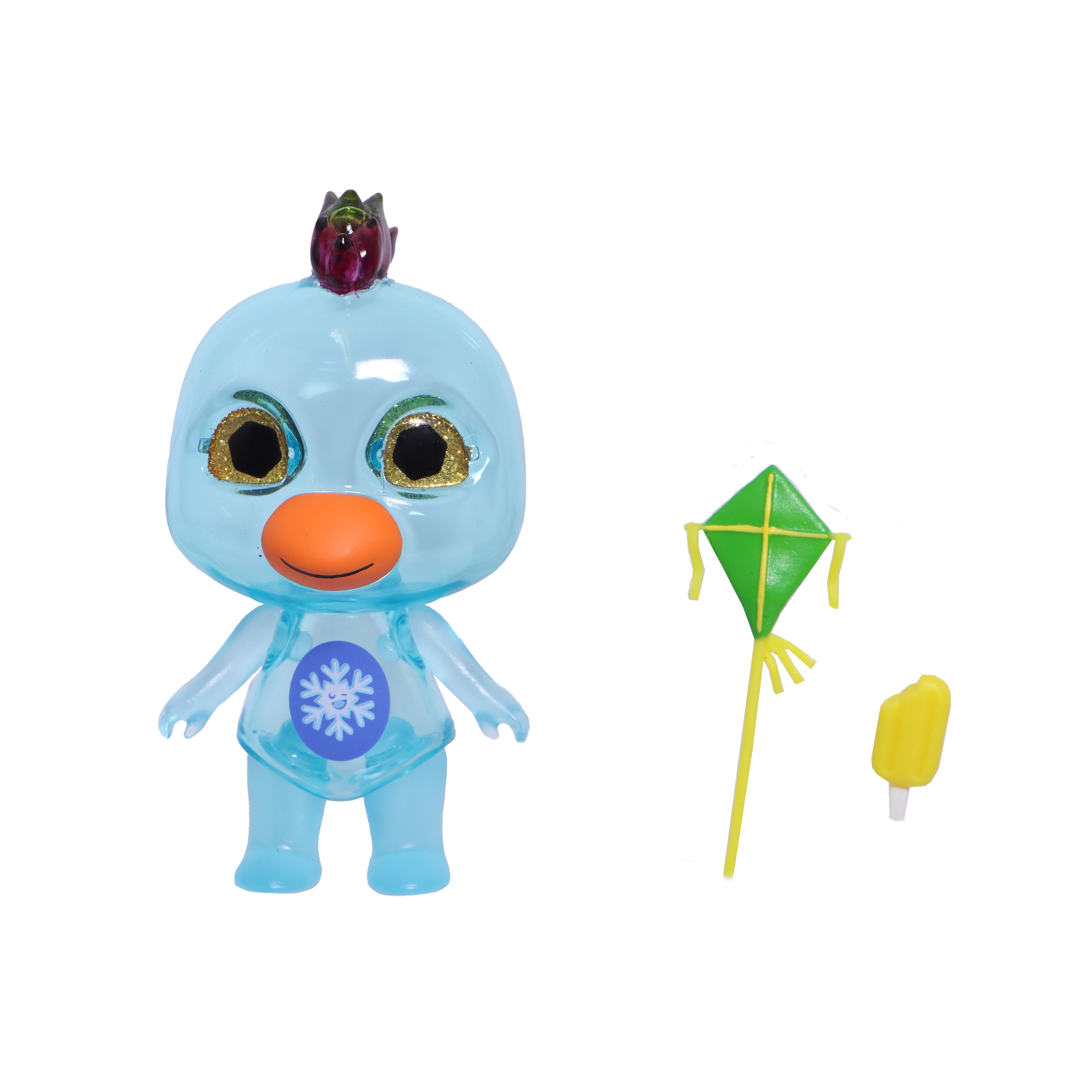 Foto 4 pulgar | Mini Figuras Ruz Shinymals (penguin Traslucent 8cm)