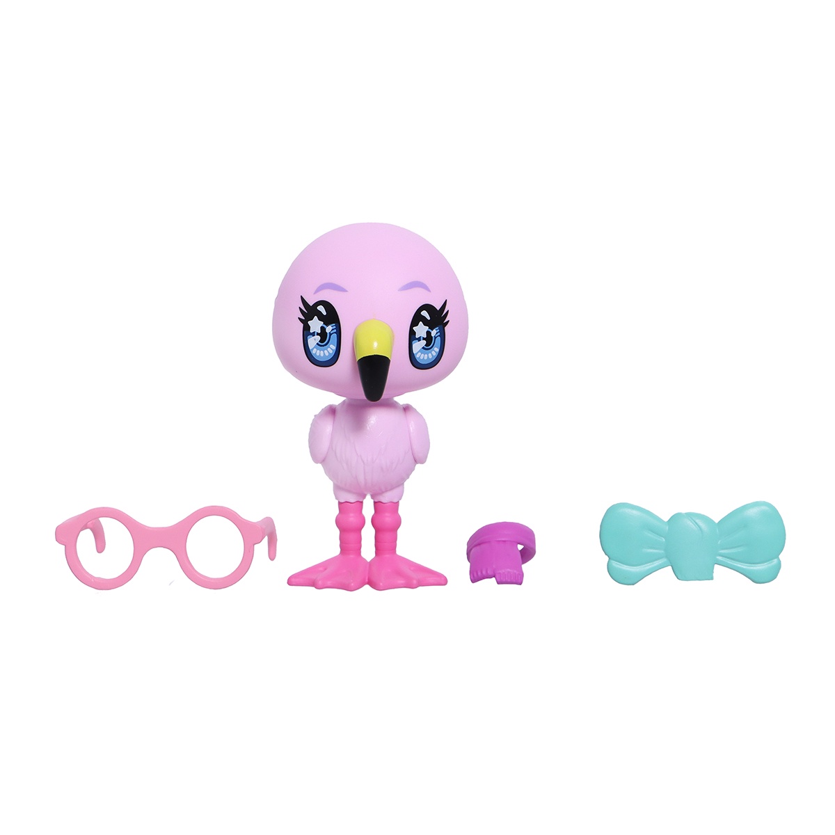 Foto 6 pulgar | Figuras Ruz Fashion Pets Wild Cubs (flamingo Oficinist 10 Cm)