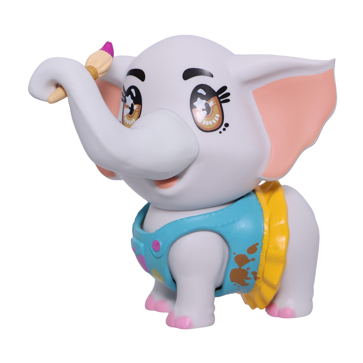 Foto 4 pulgar | Figuras Ruz Fashion Pets Wild Cubs (elephant Painter 10cm)