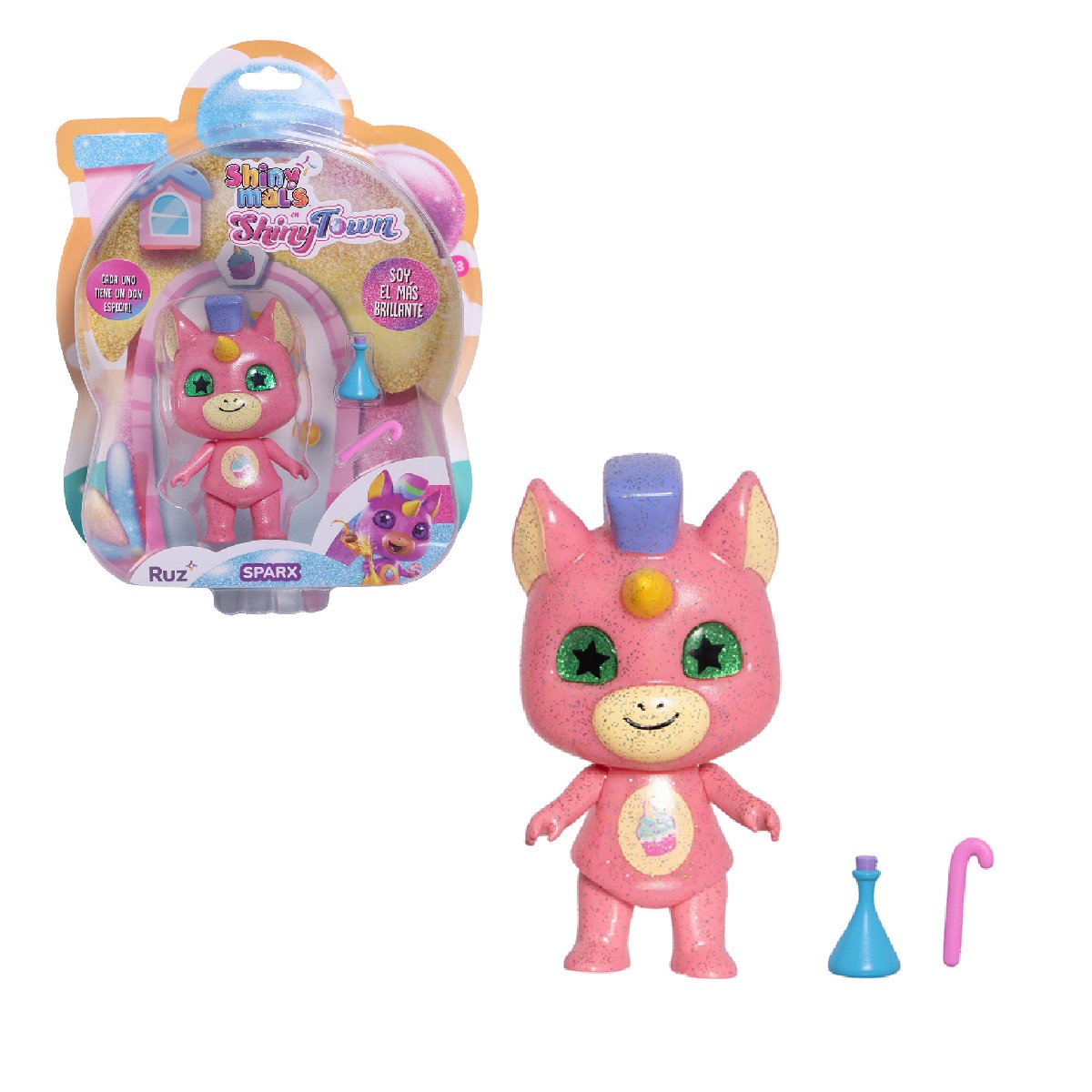Foto 2 pulgar | Mini Figuras Ruz Shinymals Unicorn Pearl 8cm