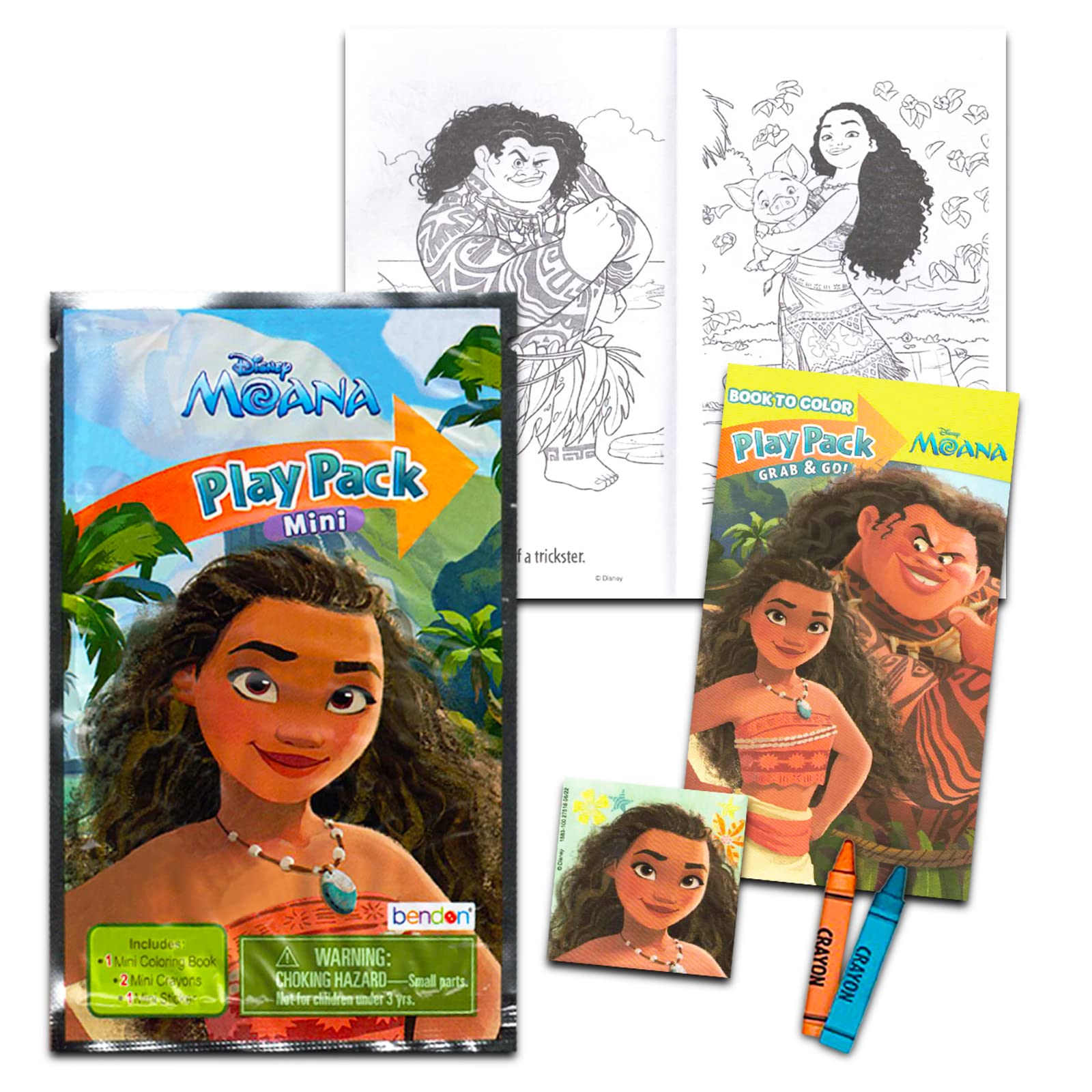 Foto 3 pulgar | Set De Obsequios Para Fiestas Disney Moana 24 Grab N Go Play Packs Para Niñas - Venta Internacional.