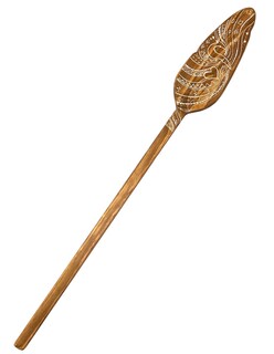 Foto 1 | Disfraz De Madera En Canoa, Remo, Inspirado En Moana 2, De 4 Pies Para Niños - Venta Internacional.