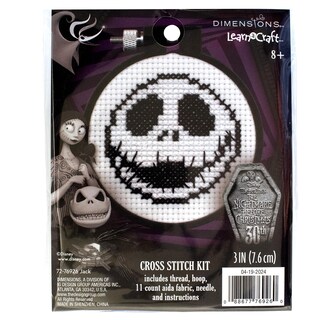 Foto 1 | Dimensiones Del Kit De Punto De Cruz: Disney Nightmare Before Christmas - Venta Internacional.