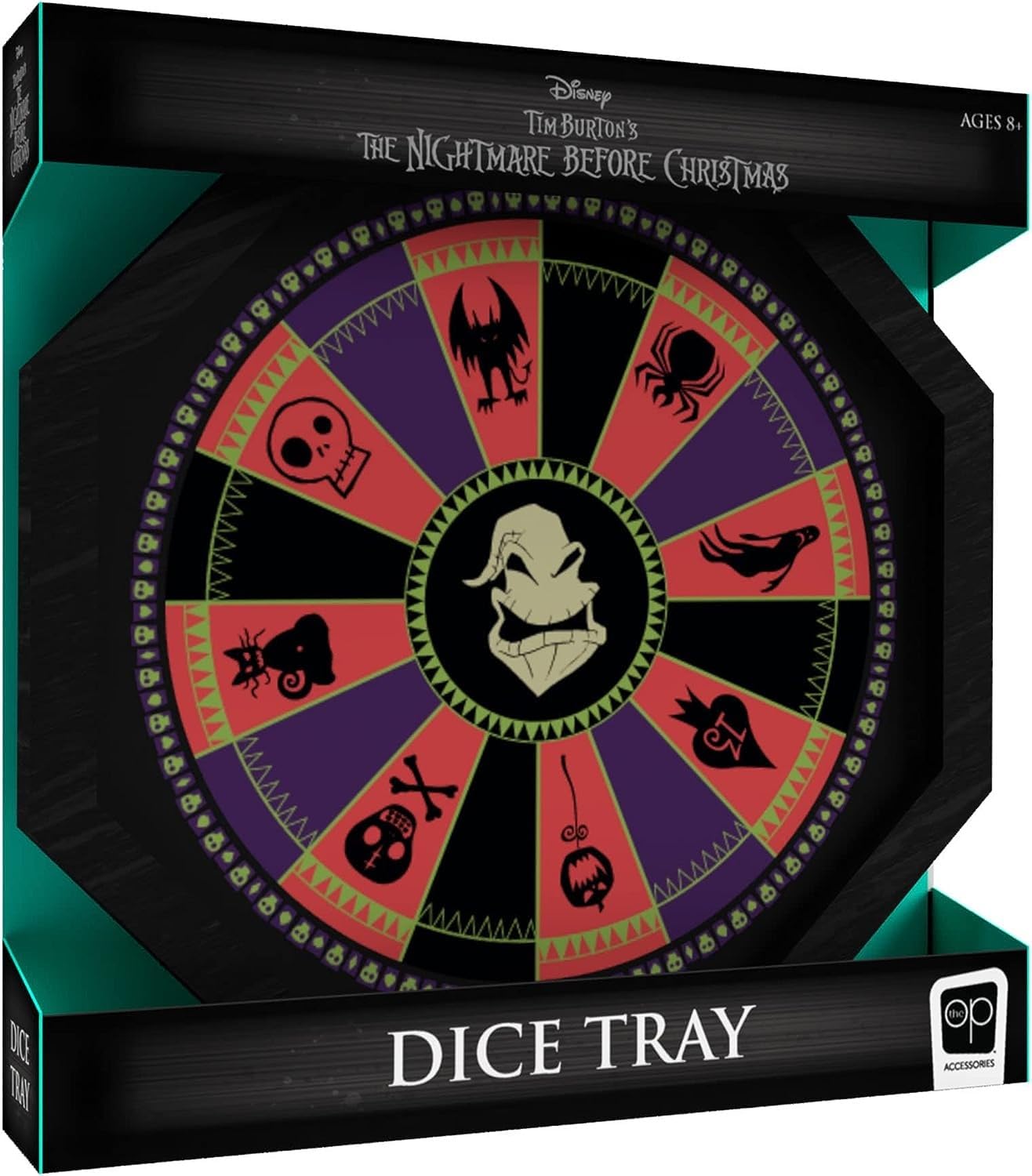 Foto 2 | Bandeja De Dados Usaopoly Pesadilla Antes De Navidad Oogie Boogie - Venta Internacional.