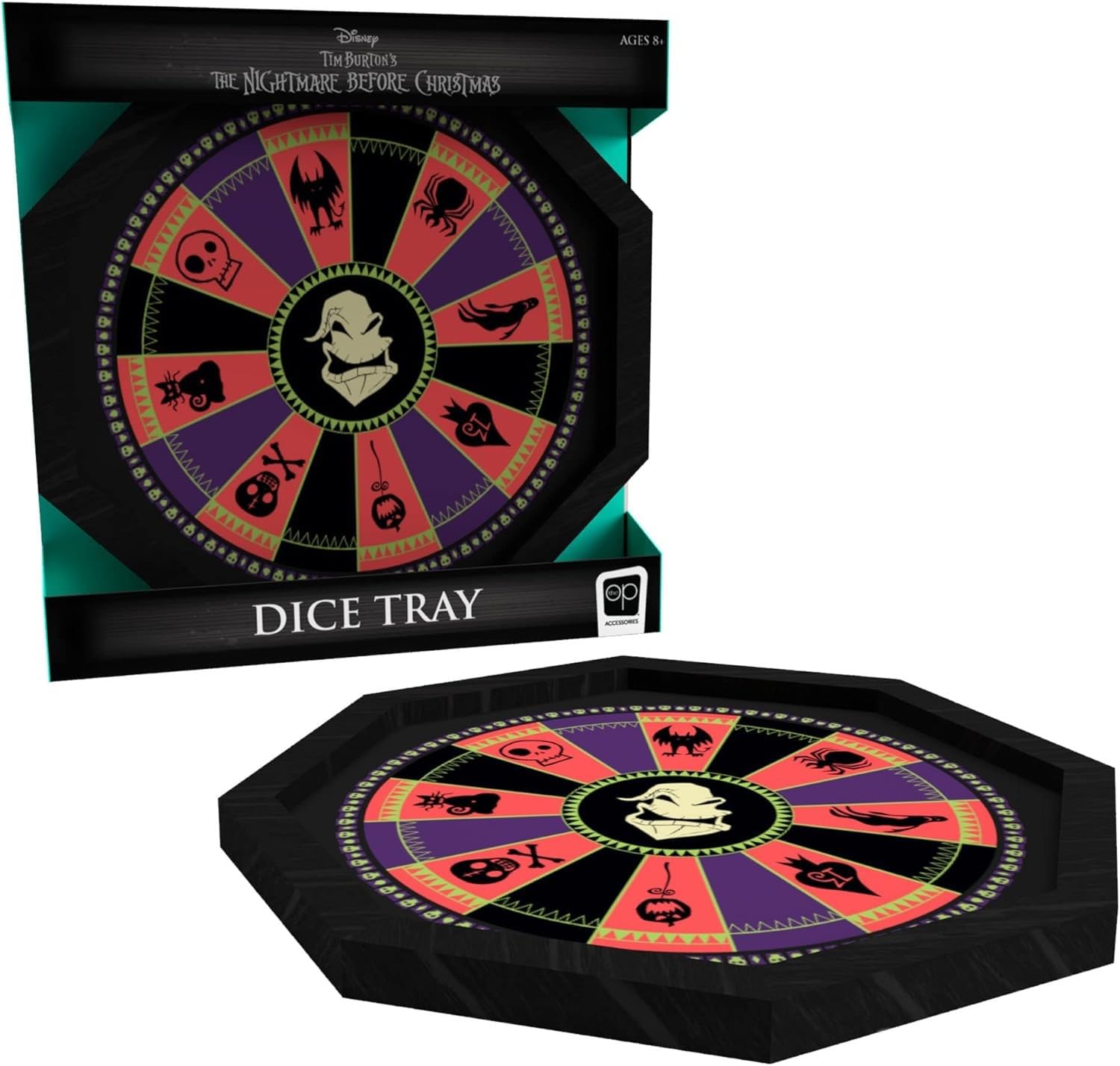 Foto 3 | Bandeja De Dados Usaopoly Pesadilla Antes De Navidad Oogie Boogie - Venta Internacional.