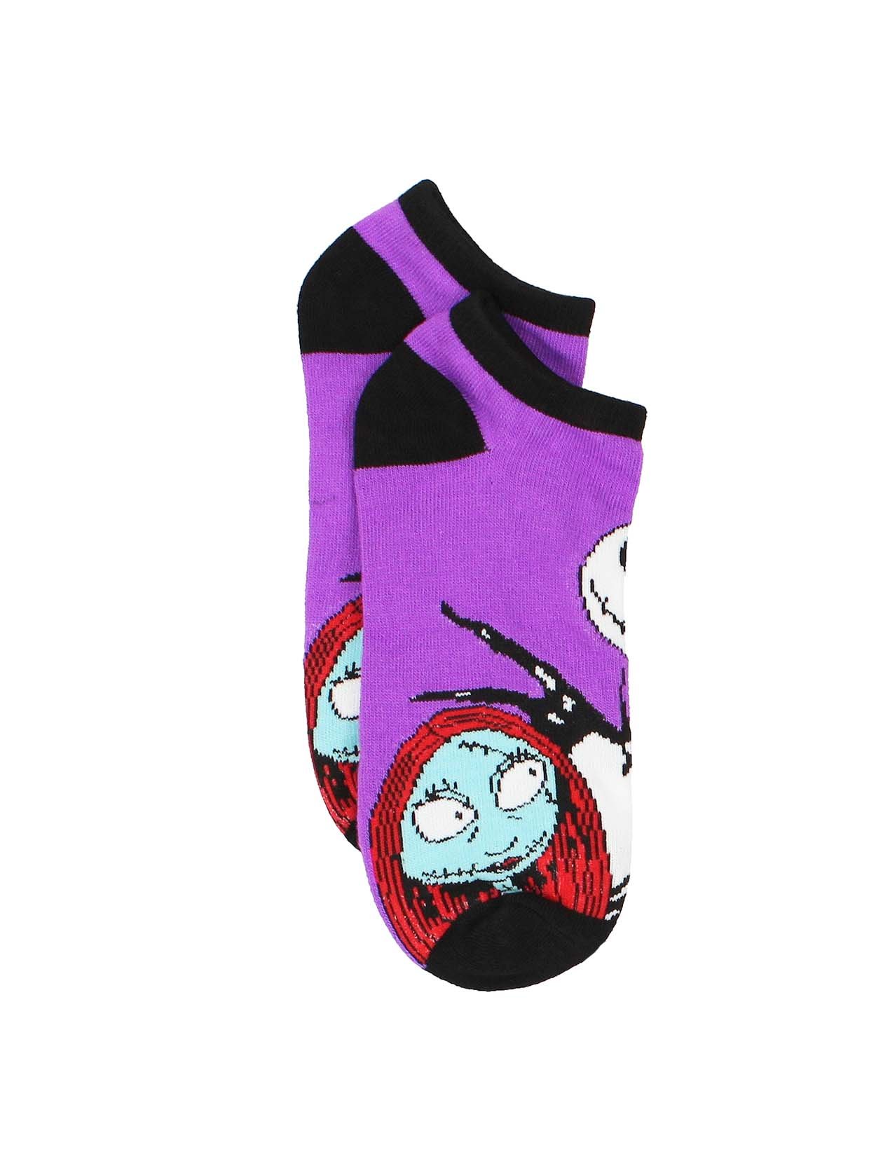 Foto 3 | Pack De 6 Calcetines Disney The Nightmare Before Christmas Para Mujer - Venta Internacional.