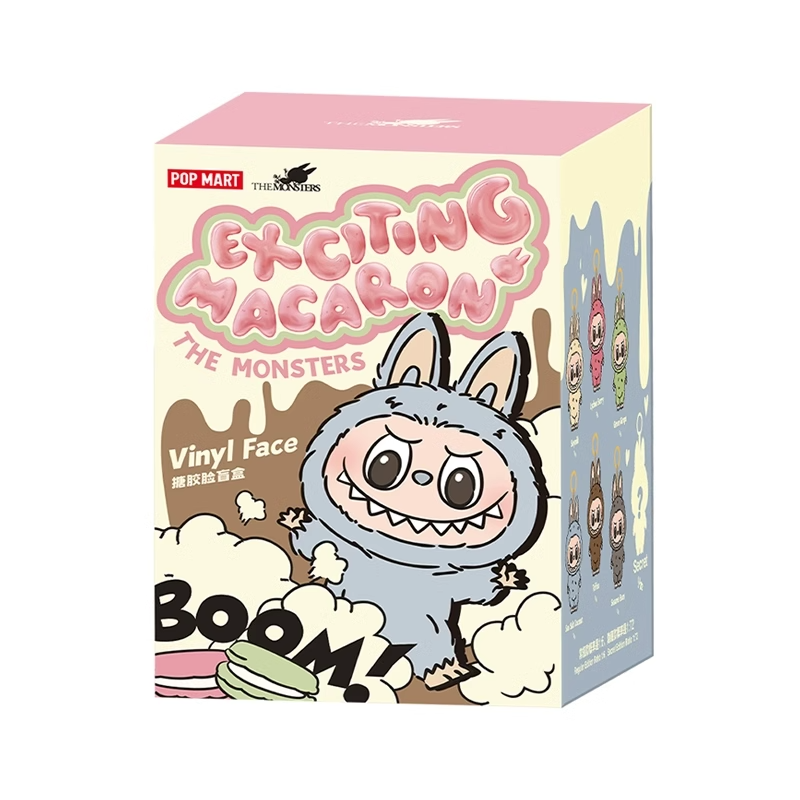 Foto 1 | Colgante De Peluche Pop Mart The Monsters Tasty Macarons Series - Venta Internacional.