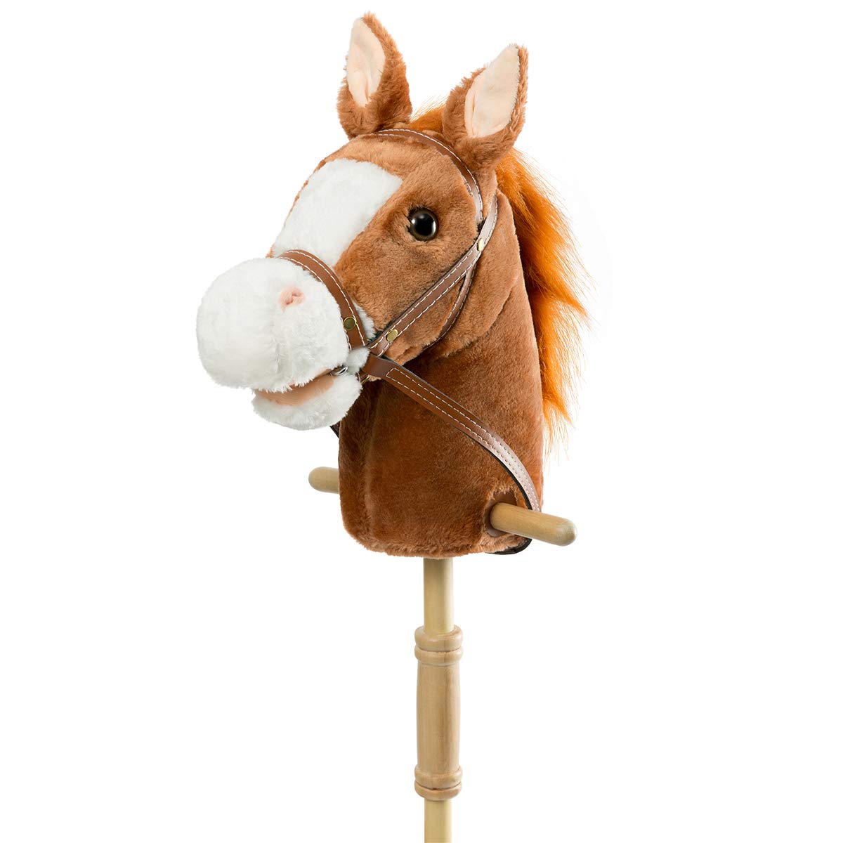 Peluche Hollyhome Outdoor Palstick Horse Con Sonido De 36 Pulgadas - Venta Internacional.