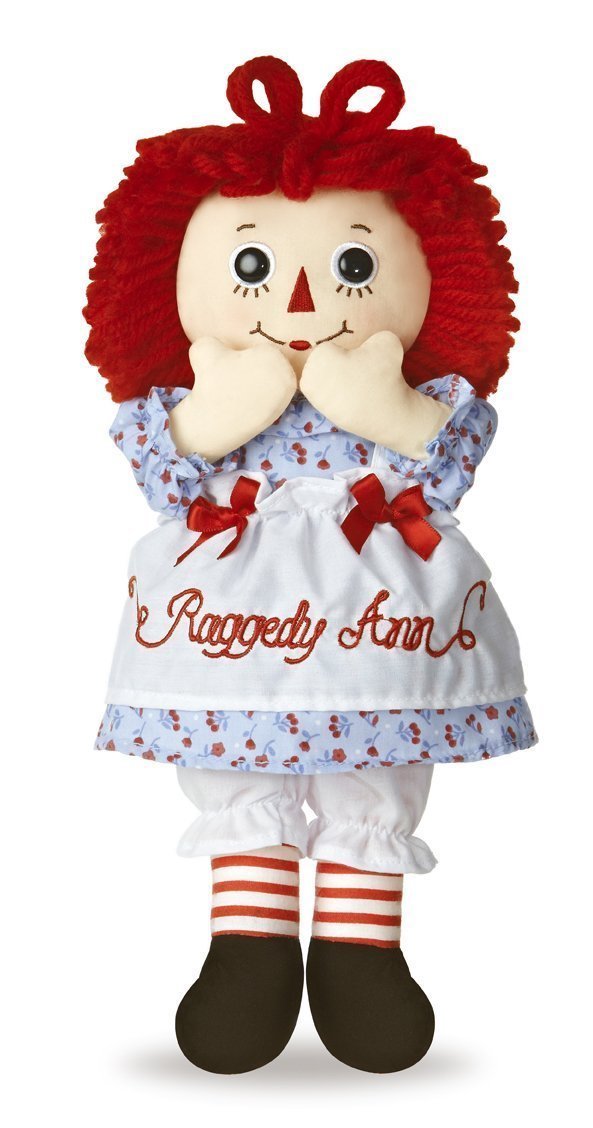 Foto 2 | Muñecas Aurora Raggedy Ann y Raggedy Andy 30 cm 2 Piezas - Venta Internacional