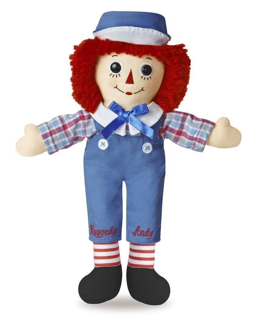 Foto 4 pulgar | Muñecas Aurora Raggedy Ann y Raggedy Andy 30 cm 2 Piezas - Venta Internacional