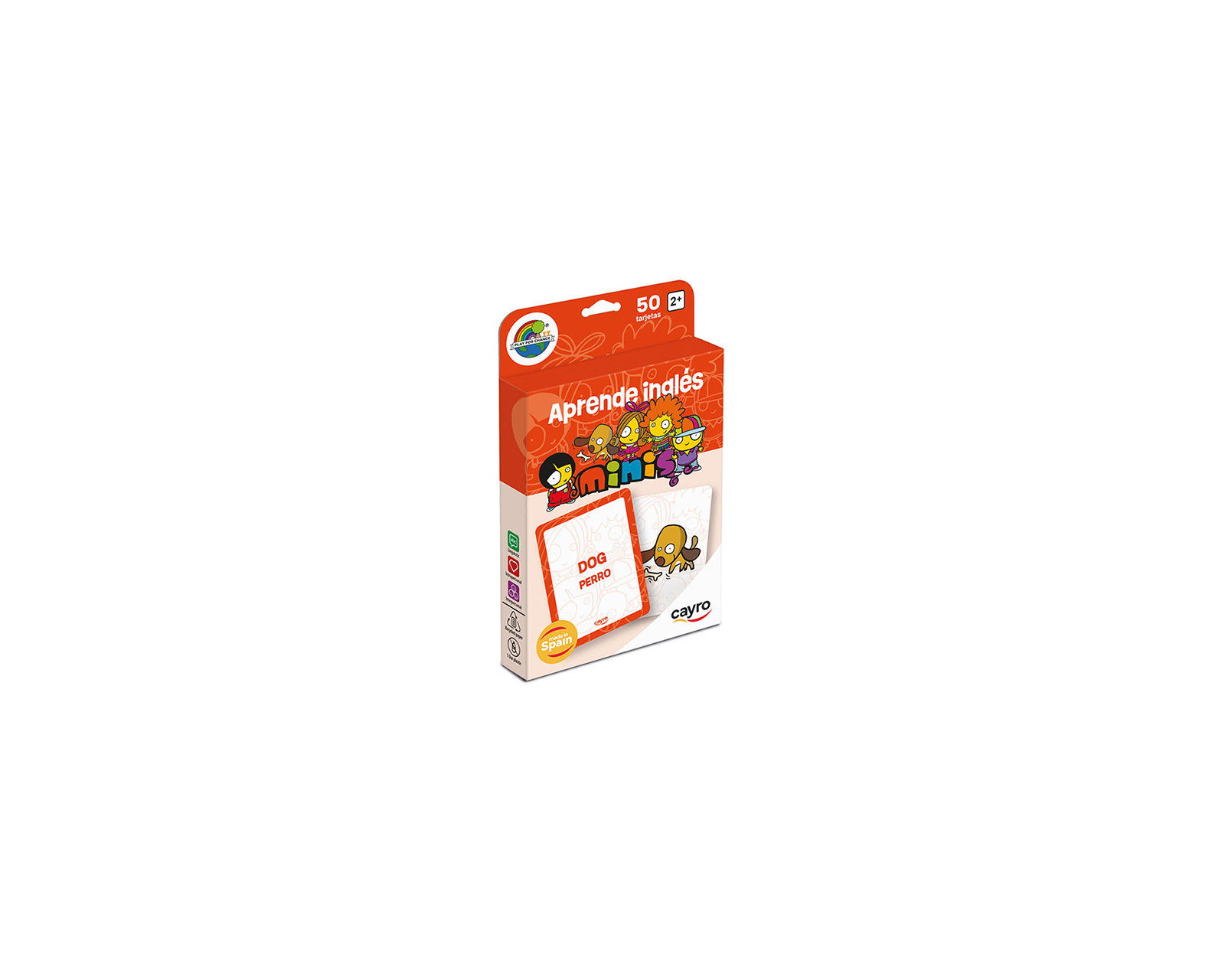 Foto 2 pulgar | Aprende Inglés Cayro The Games 50 Tarjetas