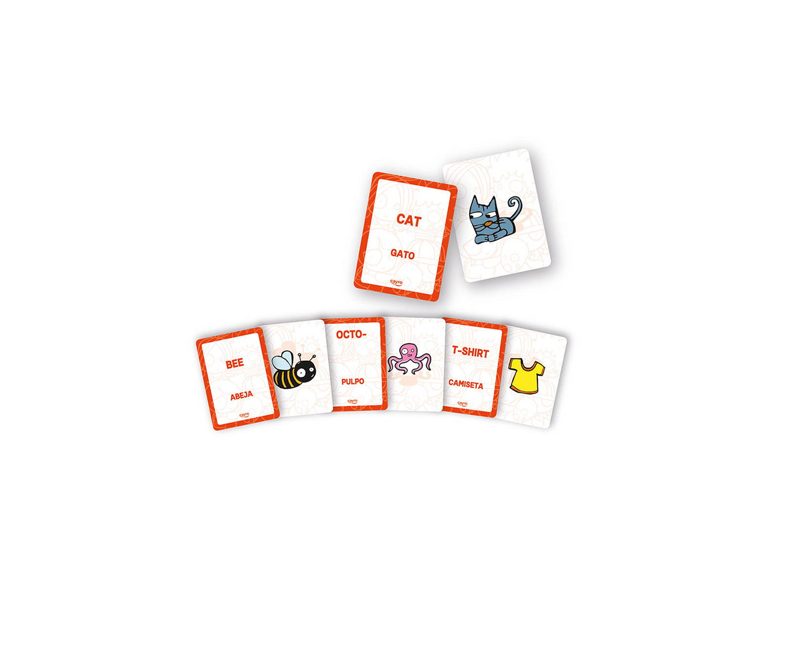 Foto 4 pulgar | Aprende Inglés Cayro The Games 50 Tarjetas