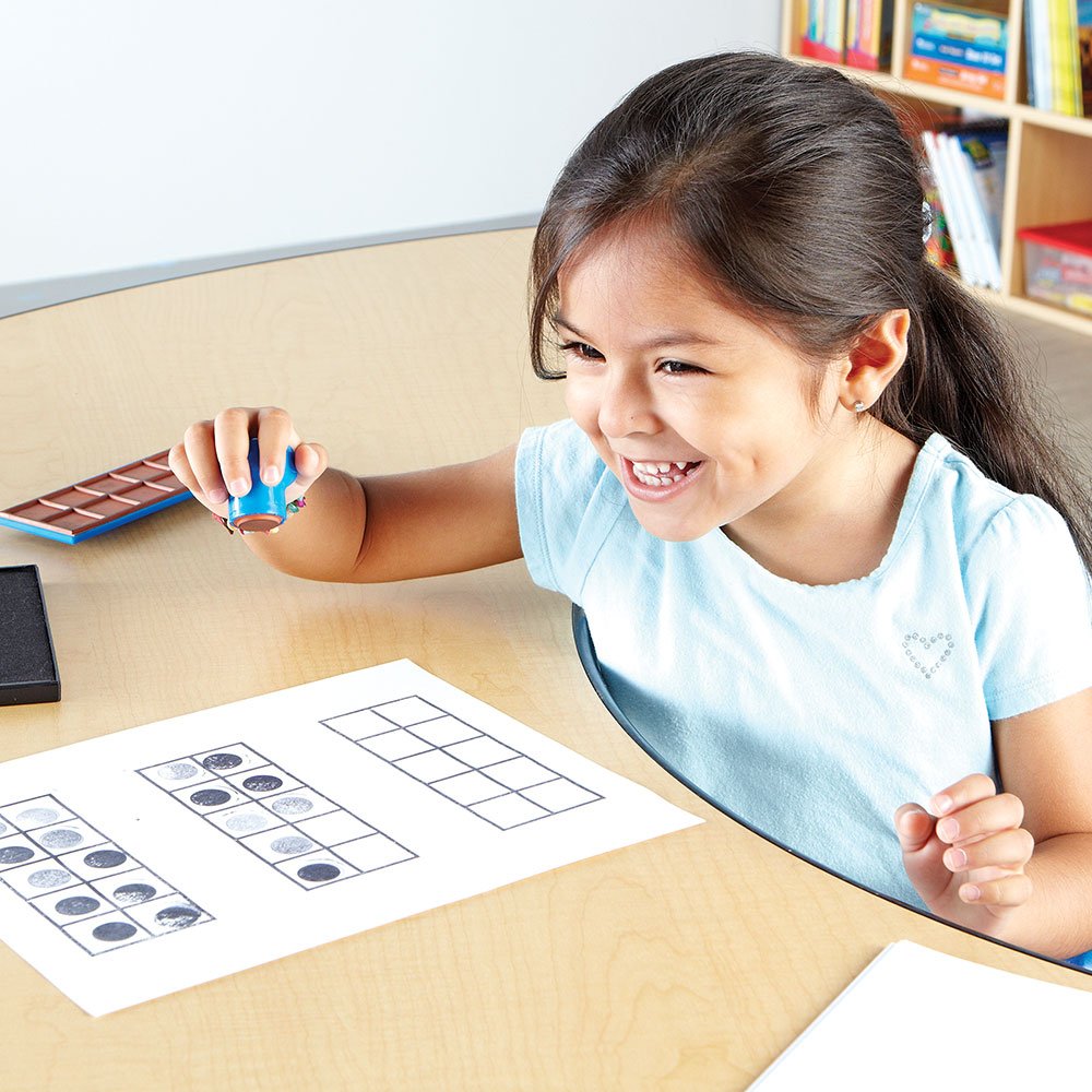 Foto 6 pulgar | Stamp Learning Resources, Diez Marcos, Matemáticas Para El Aula, 2 Piezas - Venta Internacional.