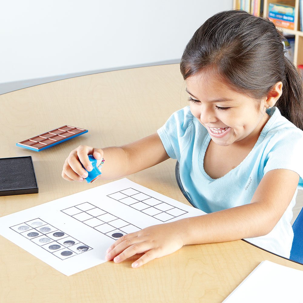 Foto 7 pulgar | Stamp Learning Resources, Diez Marcos, Matemáticas Para El Aula, 2 Piezas - Venta Internacional.