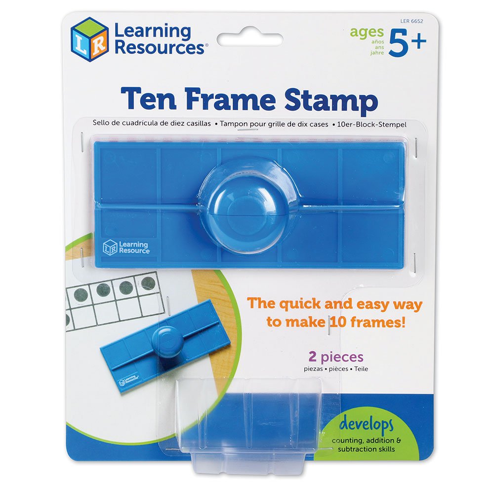 Foto 8 pulgar | Stamp Learning Resources, Diez Marcos, Matemáticas Para El Aula, 2 Piezas - Venta Internacional.