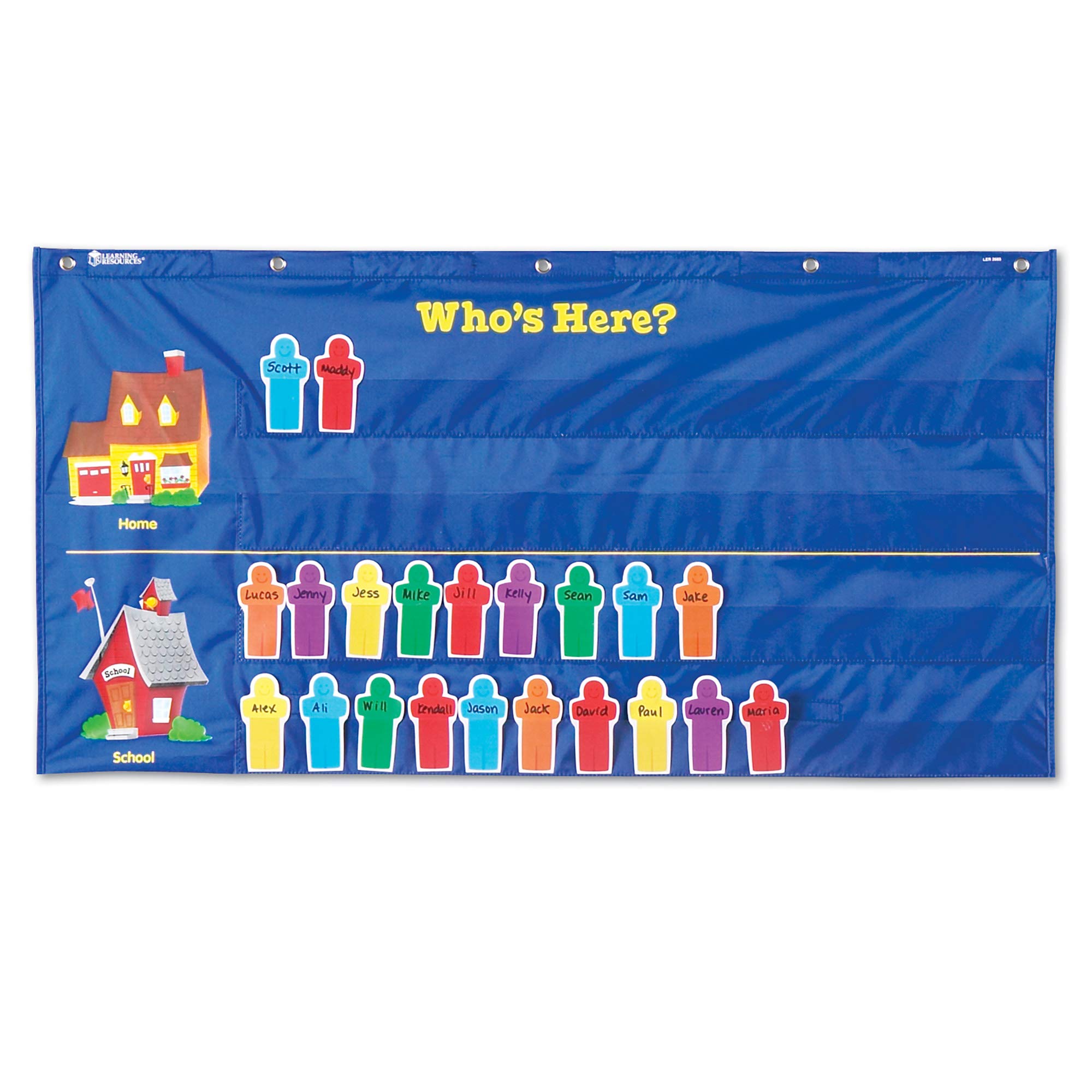Pocket Chart Learning Resources Helping Hands Con 36 Tarjetas - Venta Internacional.