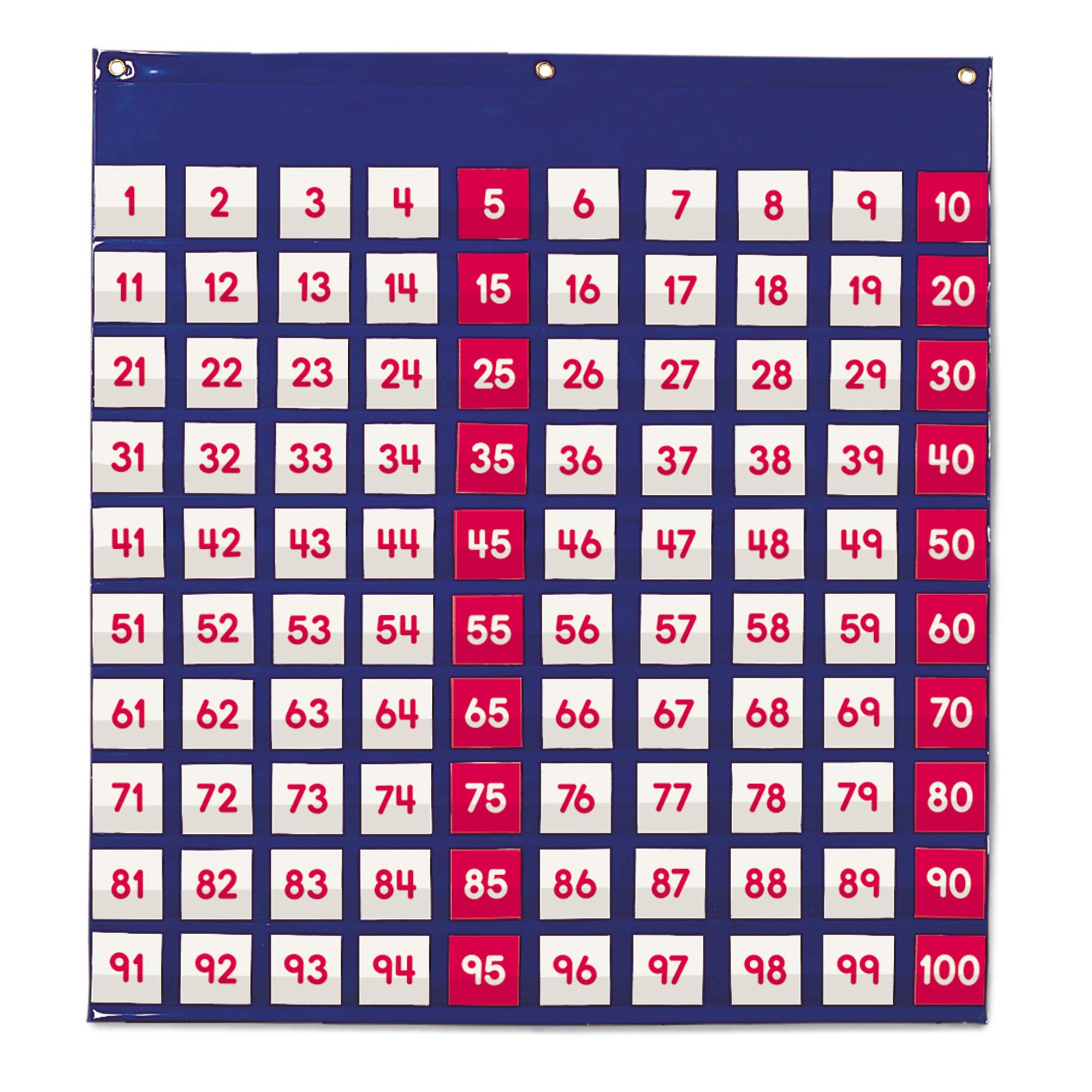 Pocket Chart Learning Resources Cien Con 120 Tarjetas - Venta Internacional.