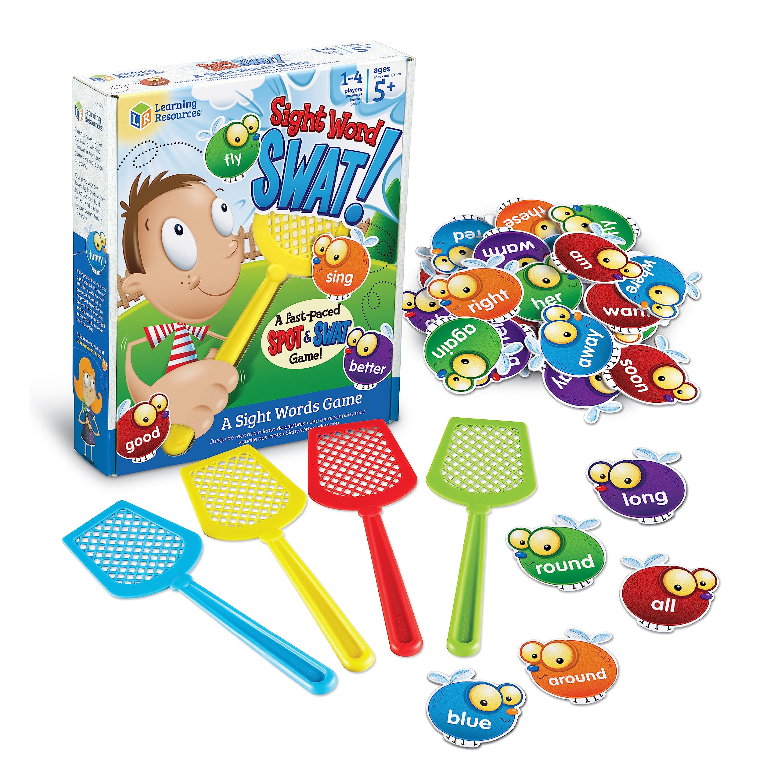 Foto 2 pulgar | Recursos De Aprendizaje De Juegos Ler8598 Sight Words Swat! Para Niños - Venta Internacional.