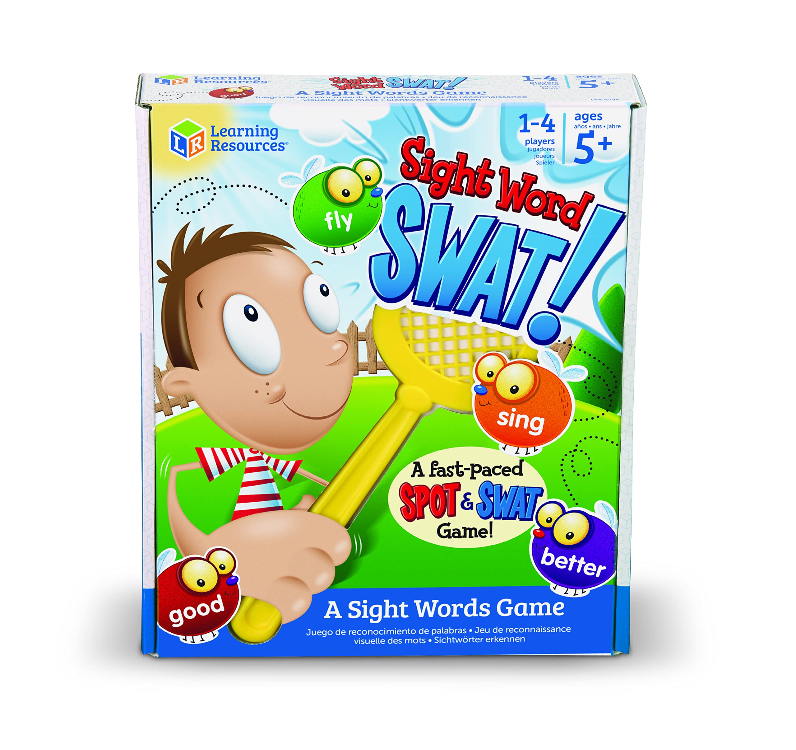 Foto 8 pulgar | Recursos De Aprendizaje De Juegos Ler8598 Sight Words Swat! Para Niños - Venta Internacional.