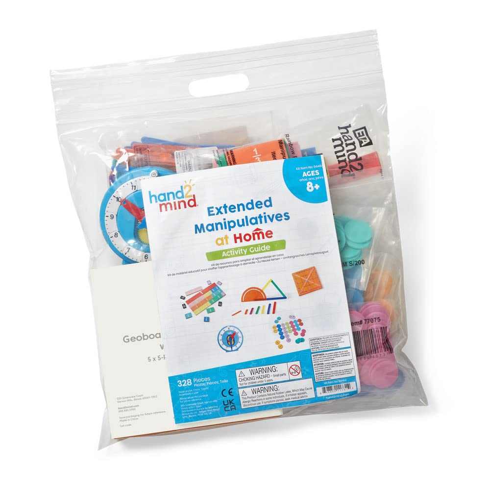 Foto 3 pulgar | Kit De Manipulación Matemática Hand2mind Extendido Para Mayores De 8 Años - Venta Internacional.