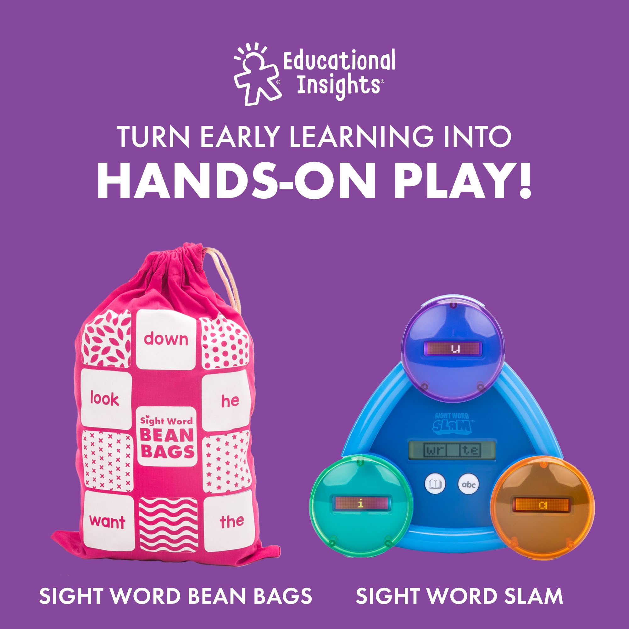 Foto 7 pulgar | Juego De Tarjetas Educational Insights Hot Dots  Sight Words Para Más De 4 Años - Venta Internacional.