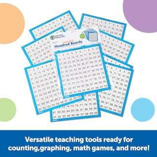 Foto 2 | Hundred Boards Learning Resources Ler0375, Juego De 10 Unidades Para Mayores De 5 Años - Venta Internacional.