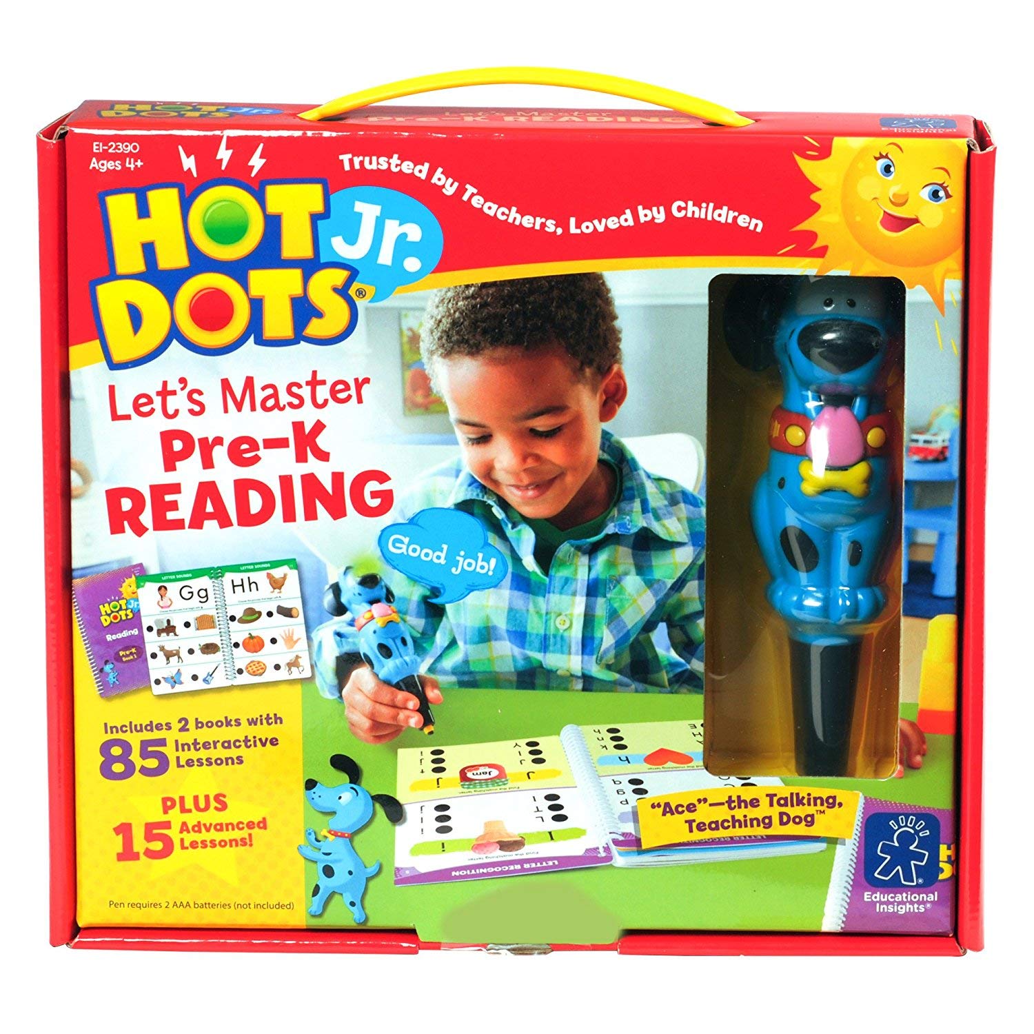 Perspectivas Educativas Hot Dots Jr. Set De Lectura Let's Master Para Prekínder - Venta Internacional.