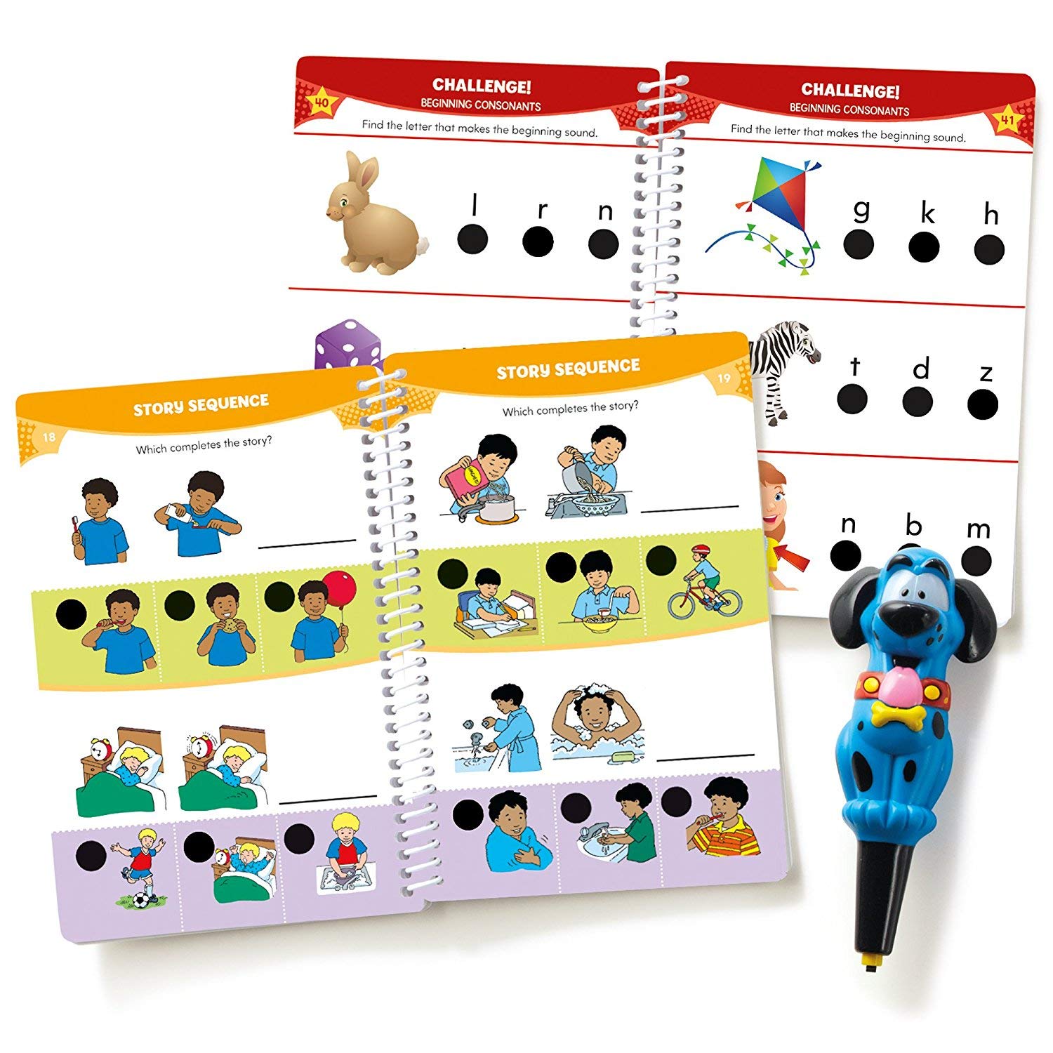 Foto 2 | Perspectivas Educativas Hot Dots Jr. Set De Lectura Let's Master Para Prekínder - Venta Internacional.