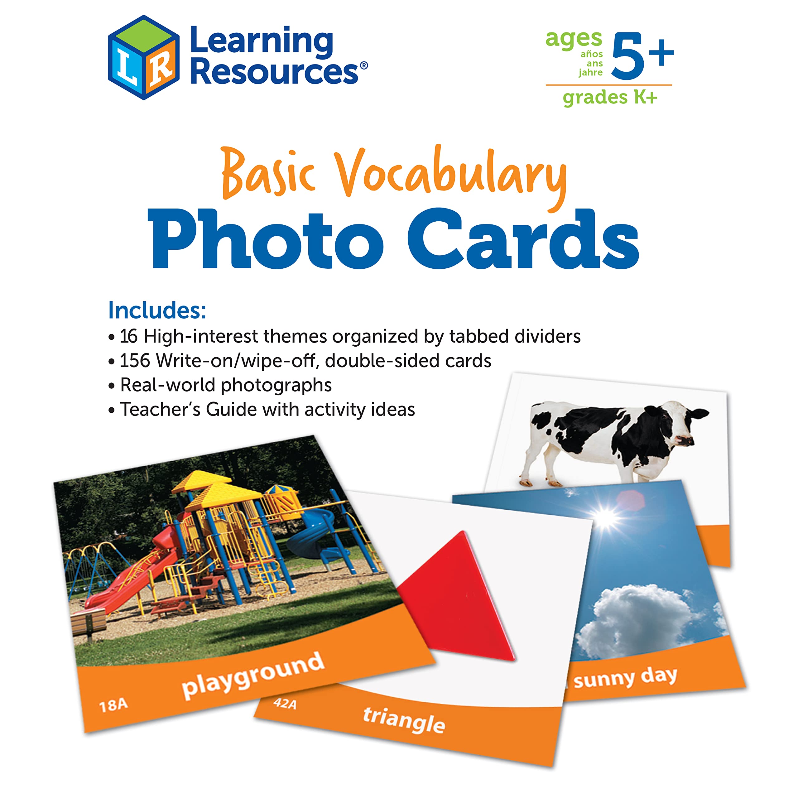 Foto 6 pulgar | Tarjetas Fotográficas Educativas Recursos De Aprendizaje Vocabulario Básico - Venta Internacional.