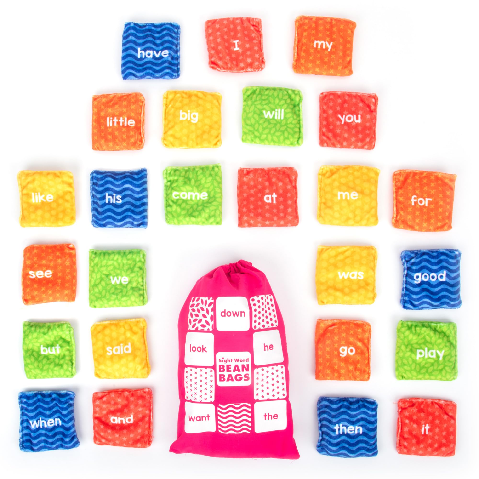 Pufs Táctiles Educational Insights Sight Word Kids 3+ - Venta Internacional.