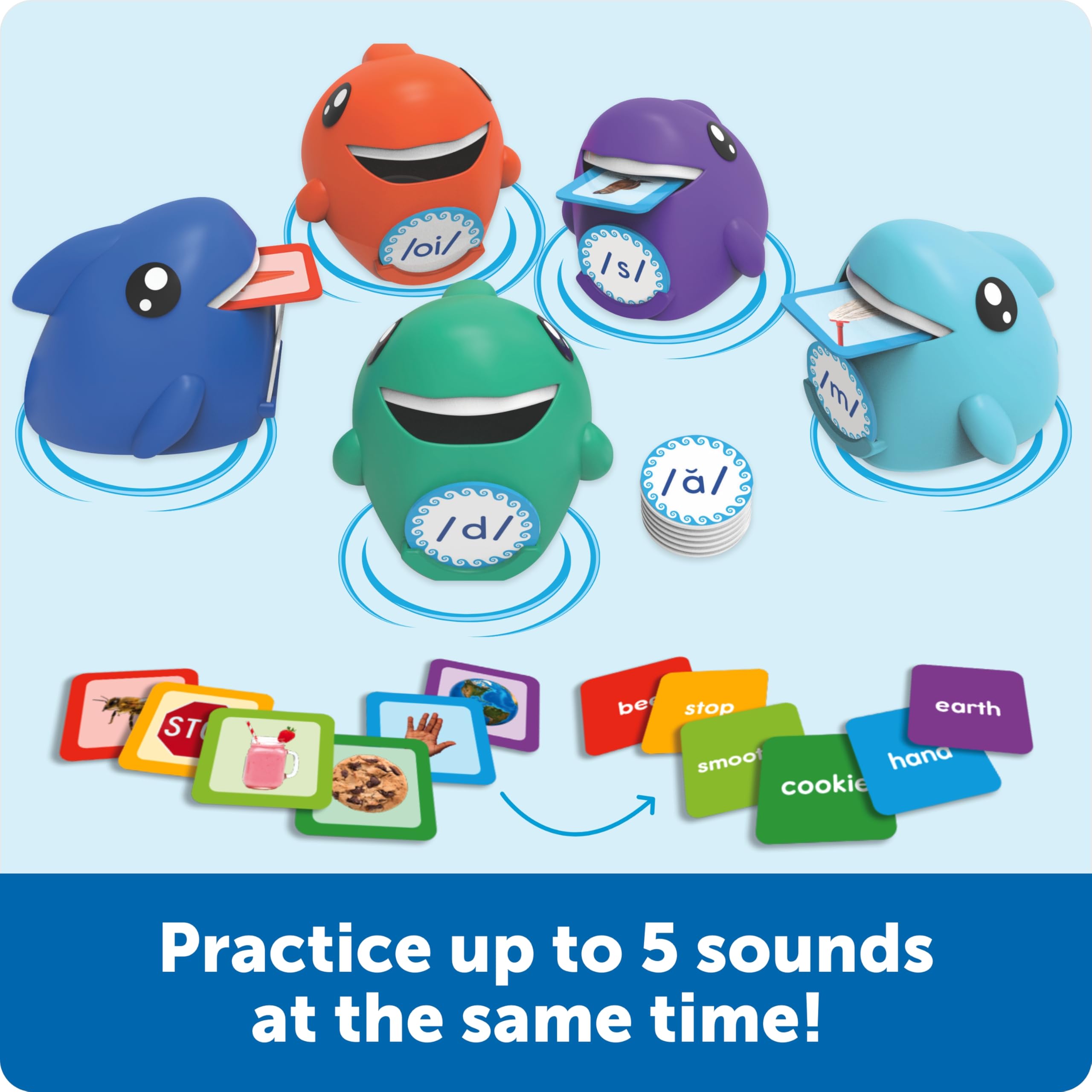 Foto 4 pulgar | Tarjetas Didácticas Learning Resources de Aprendizaje-Venta Internacional