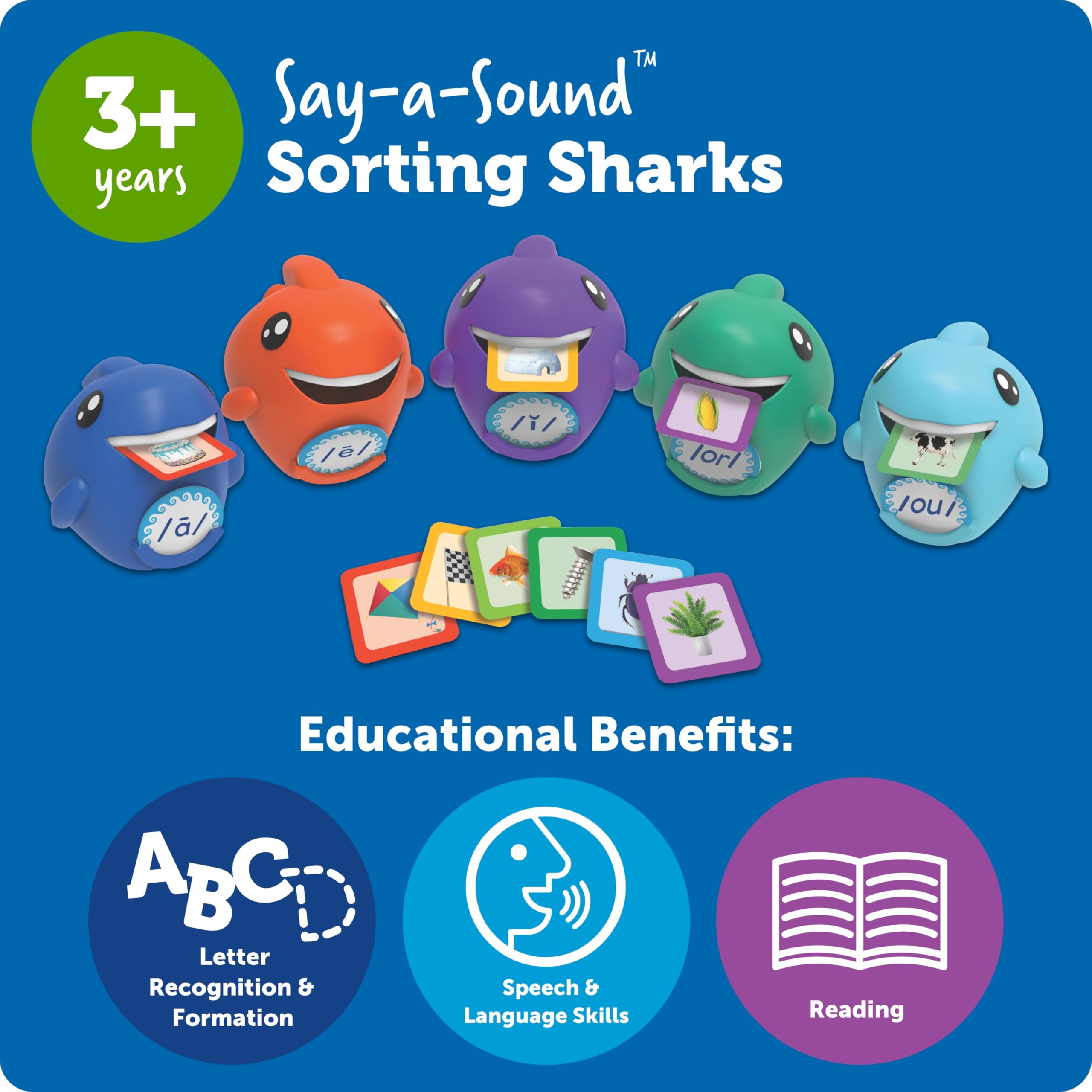 Foto 6 pulgar | Tarjetas Didácticas Learning Resources de Aprendizaje-Venta Internacional