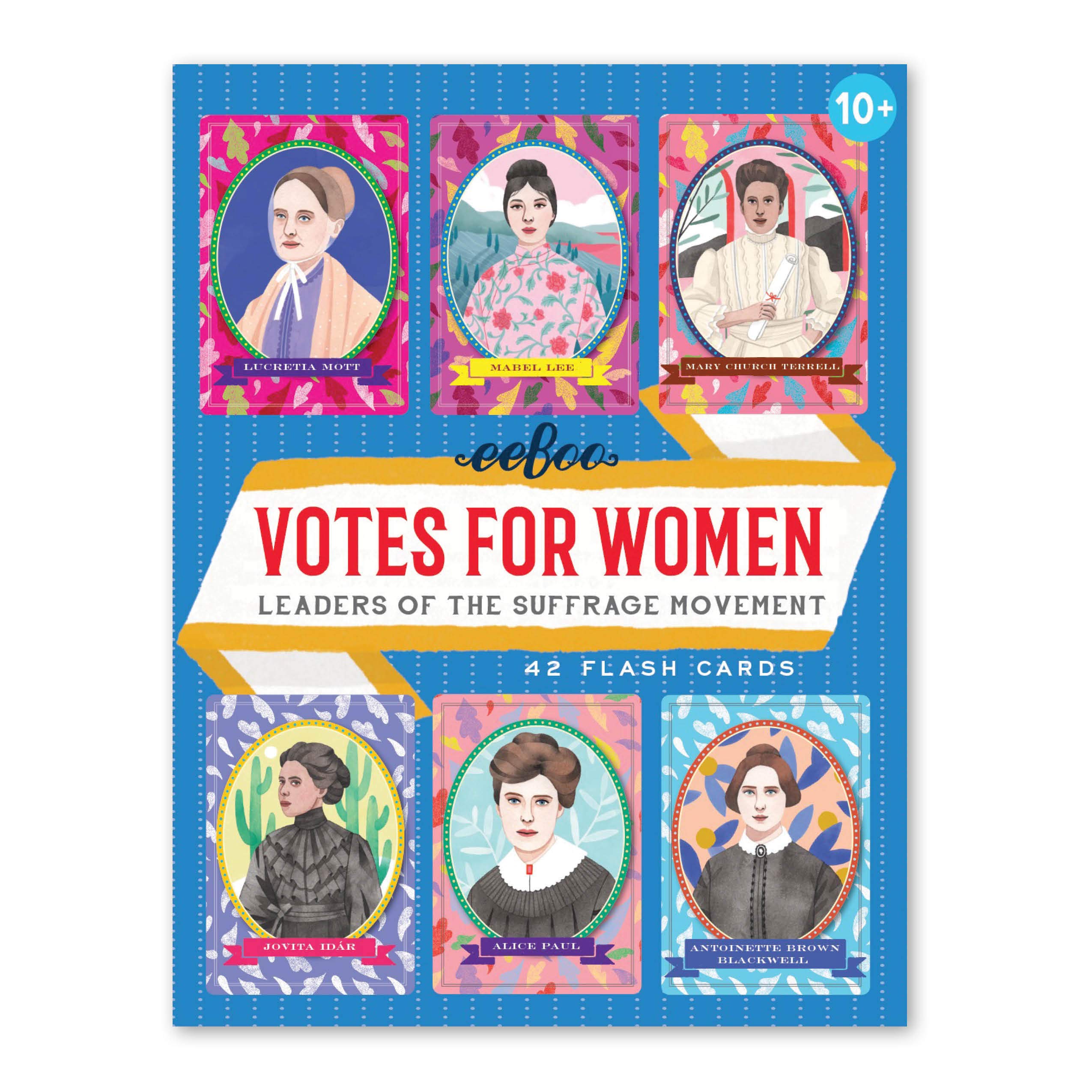 Tarjetas Didácticas Educativas Eboo Votes Para Mujeres Mayores De 10 Años - Venta Internacional.